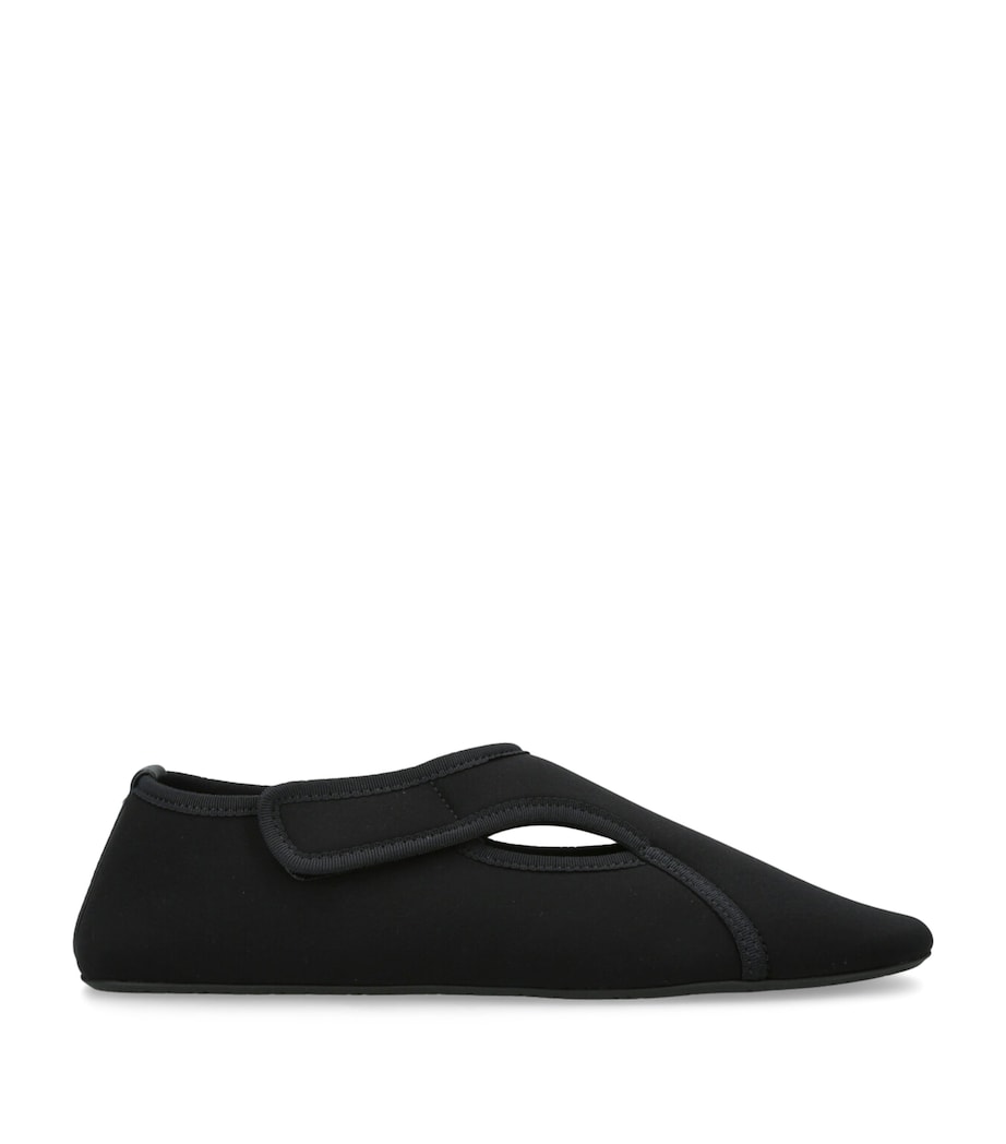 Neoprene Ballet Flats BLACK Image 1