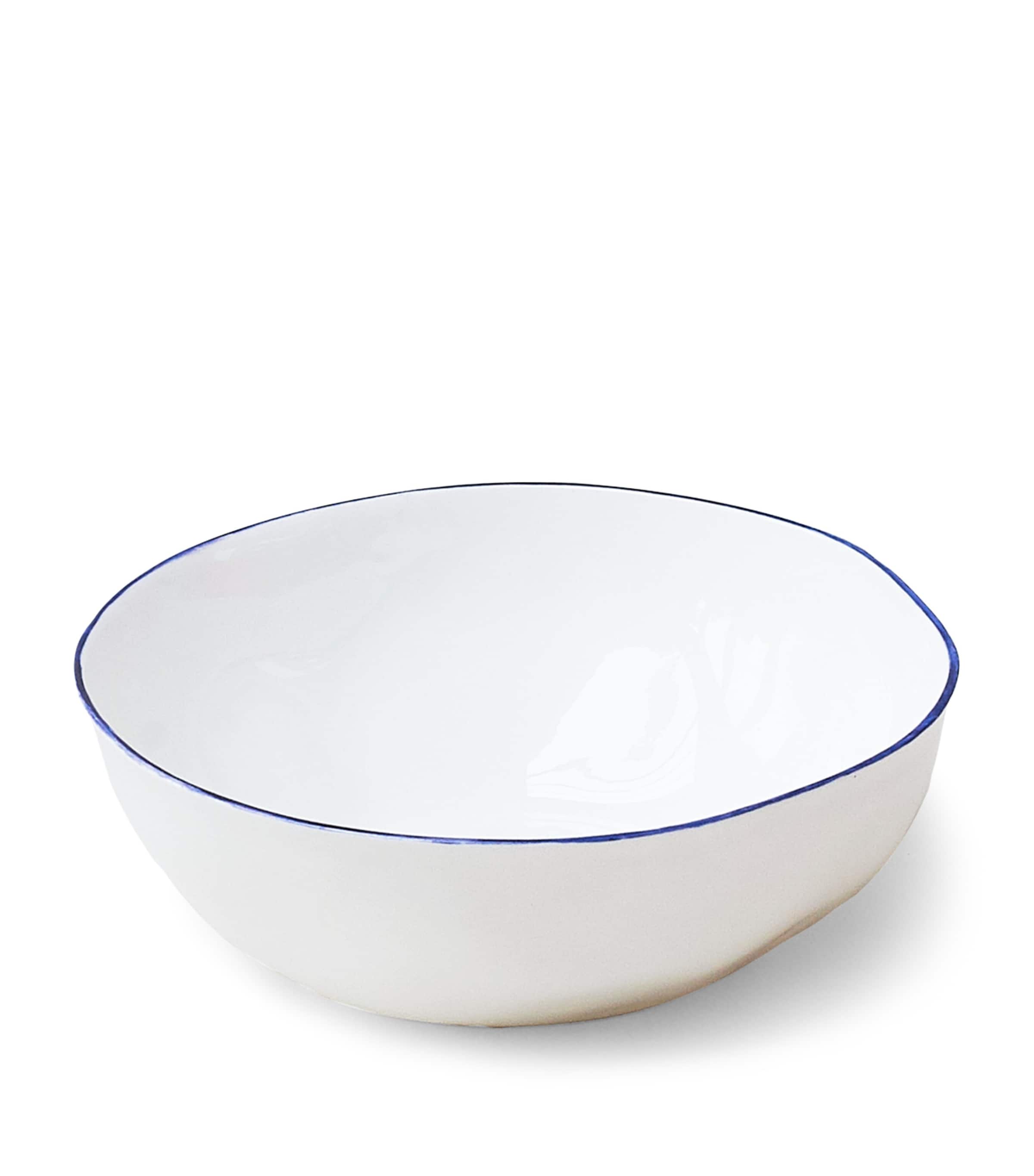 Set of 4 Cobalt Cereal Bowls (16cm) COBALT (BLUE) Image 2