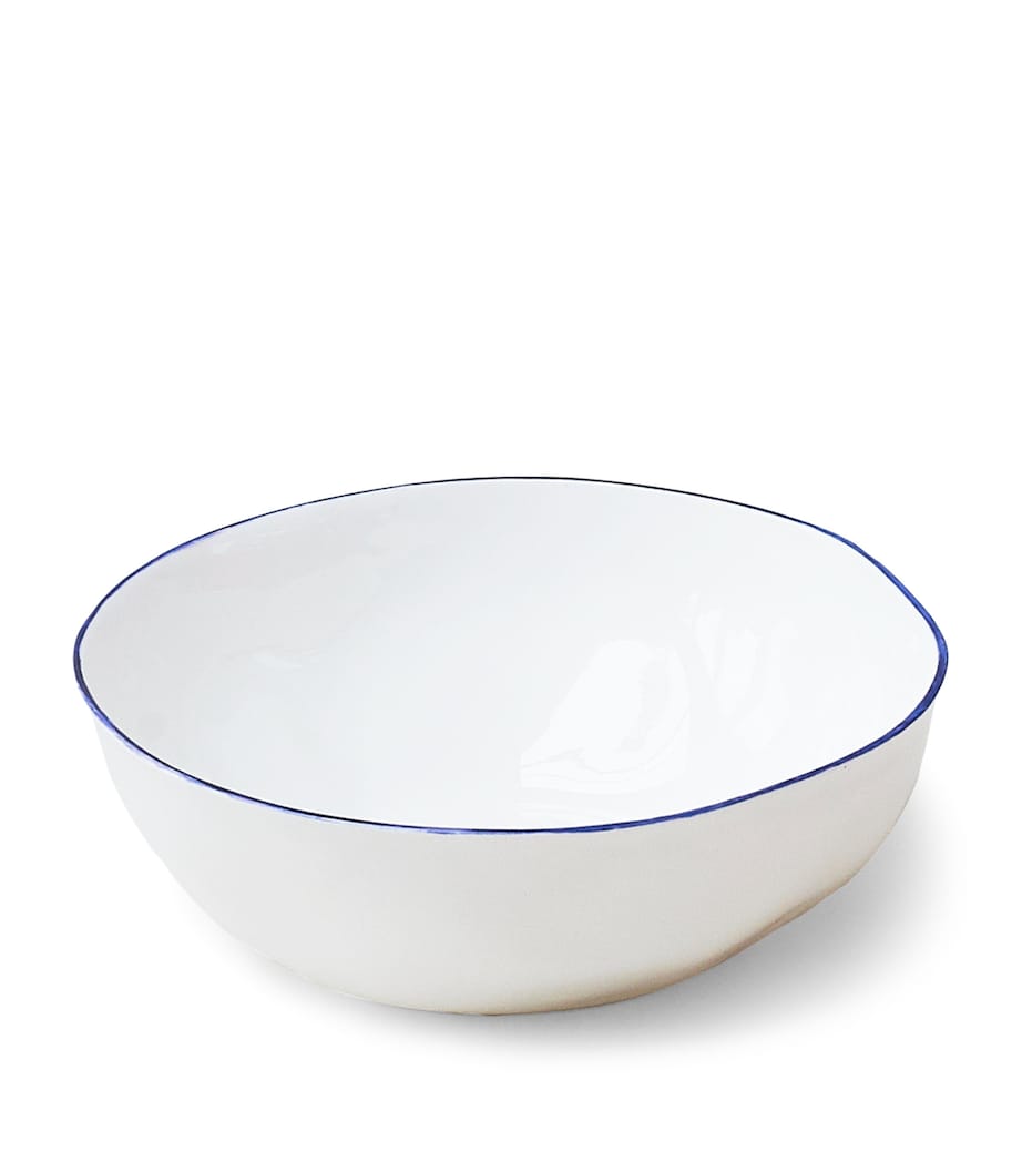 Set of 4 Cobalt Cereal Bowls (16cm) COBALT (BLUE) Image 2