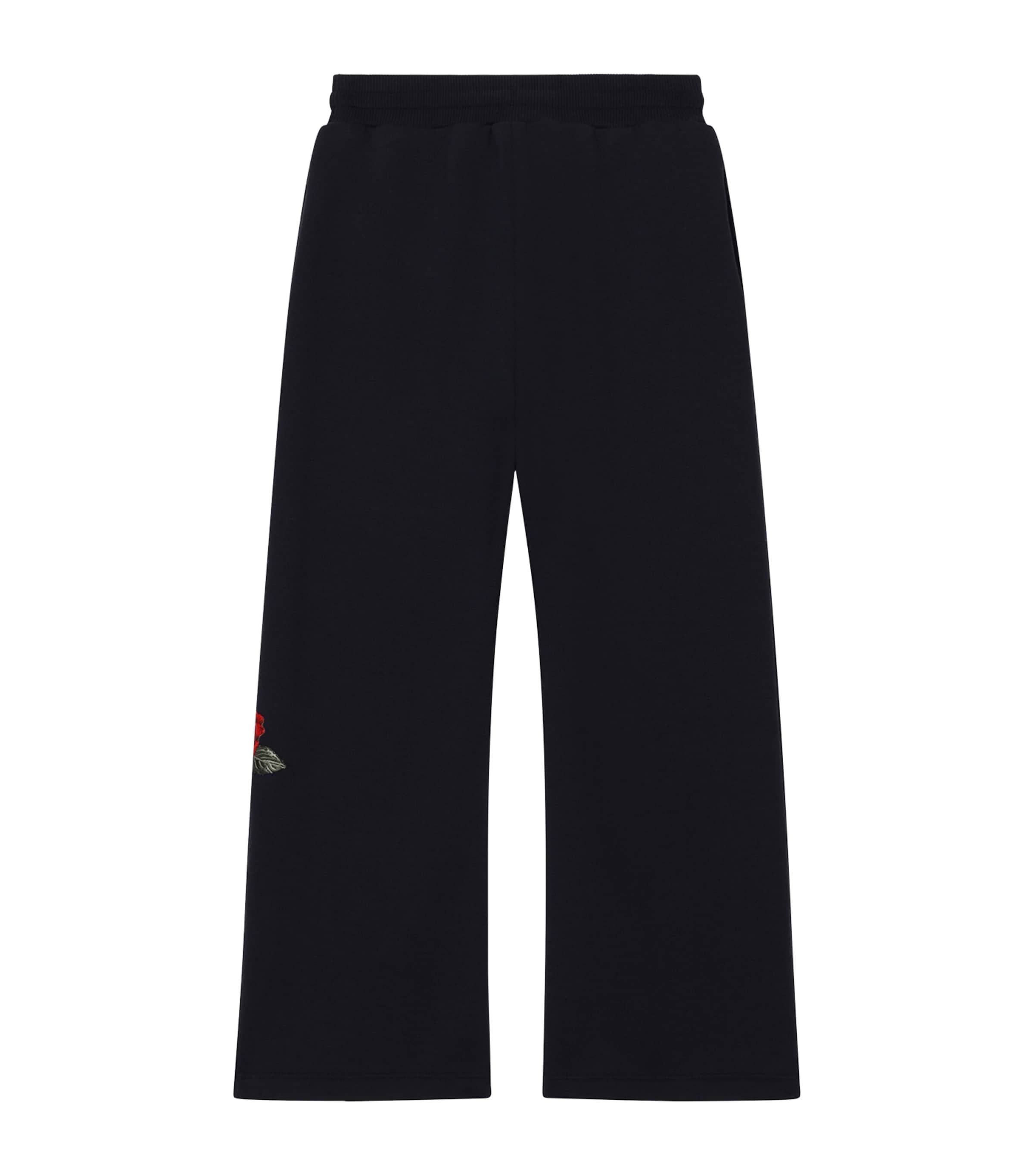Dolce&Gabbana Kids Logo Print Sweatpants (2-6 Years) Blue Image 2