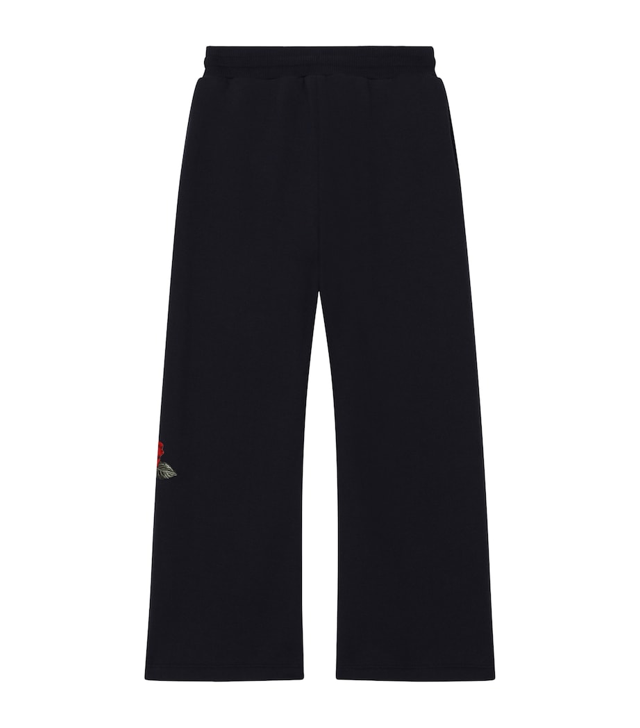 Dolce&Gabbana Kids Logo Print Sweatpants (2-6 Years) Blue Image 2
