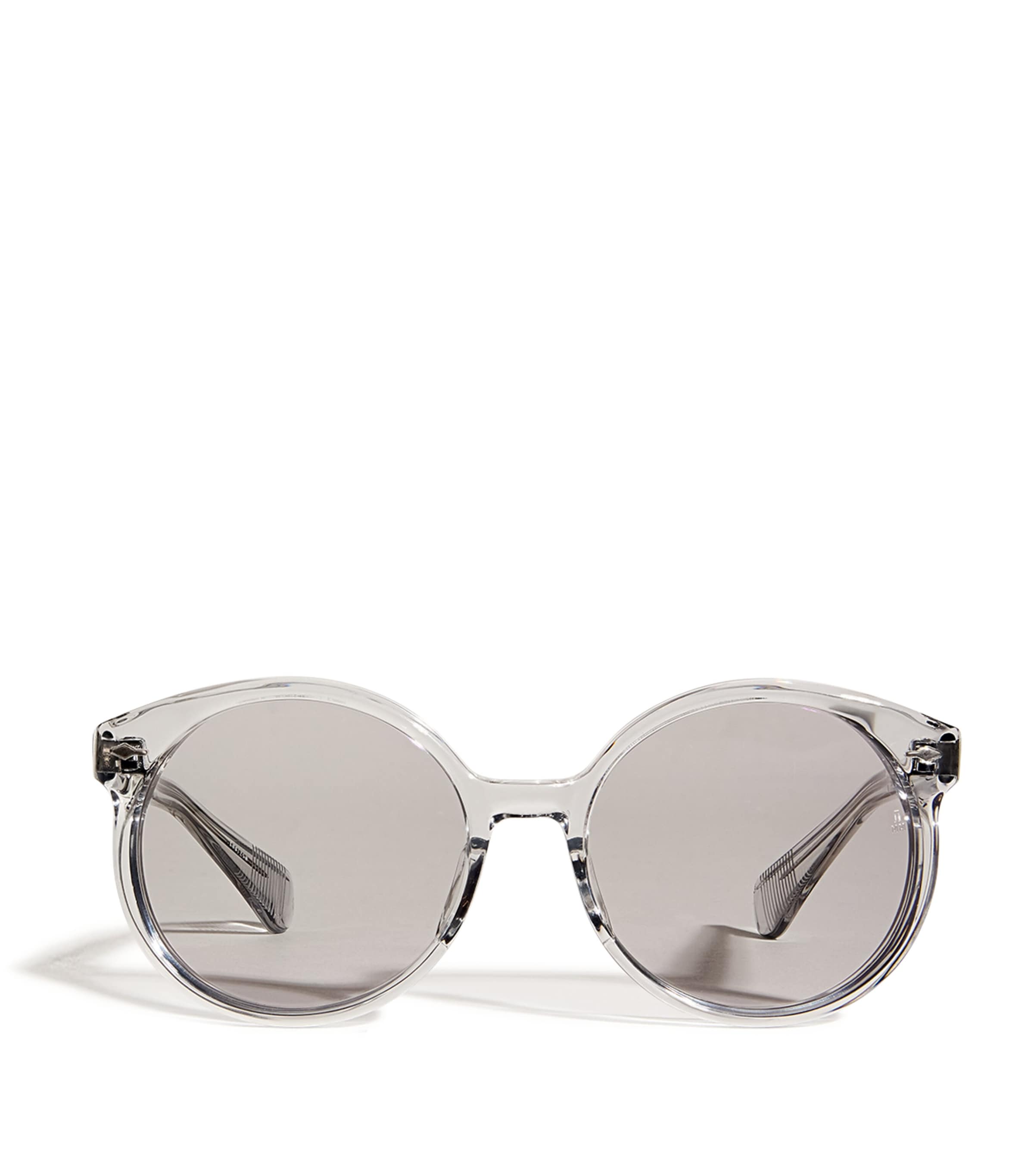 Jacques Marie Mage Acetate Round Factory Sunglasses In Silver