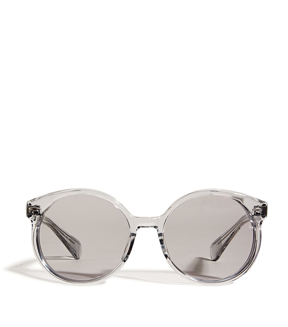 Jacques Marie Mage Acetate Round Factory Sunglasses Sulfur Image 1