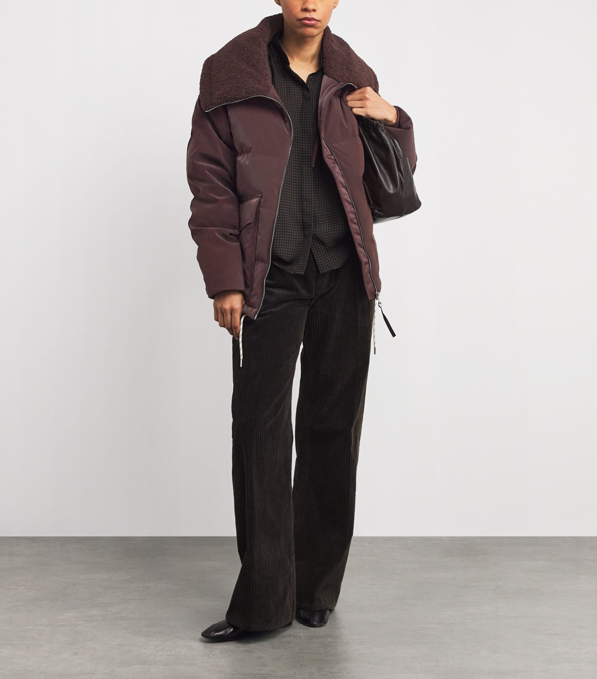 Down Roseville Puffer Jacket COFFEE BEAN Image 2