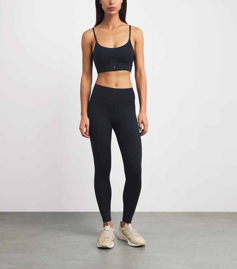 Y.O.U Womens Willoughby Full-Length Leggings Black Image 2