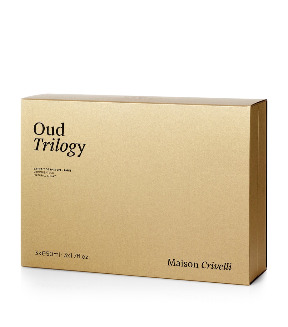 Oud Trilogy Fragrance Gift Set (3 x 50ml) NO COLOUR Image 2