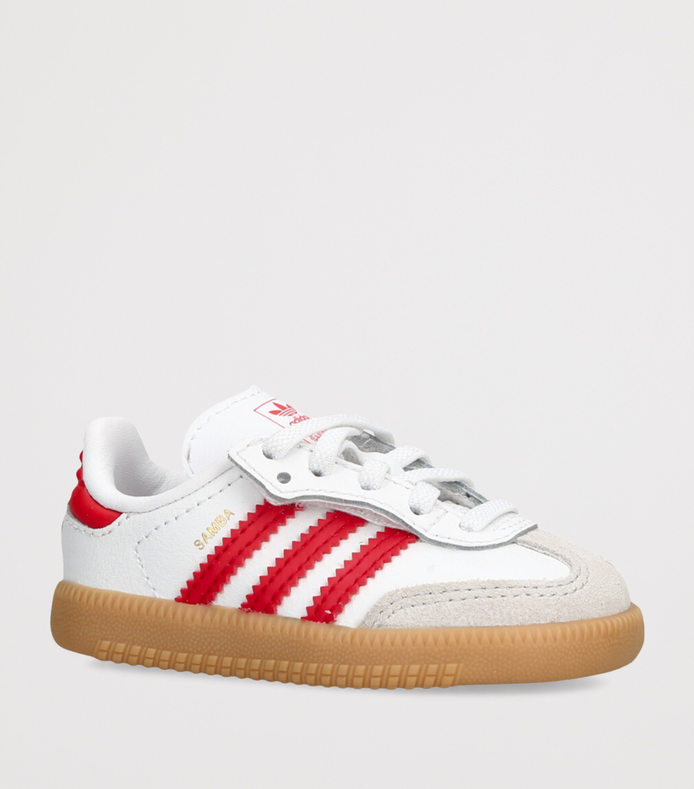 Leather Samba OG Sneakers WHITE/RED Image 3