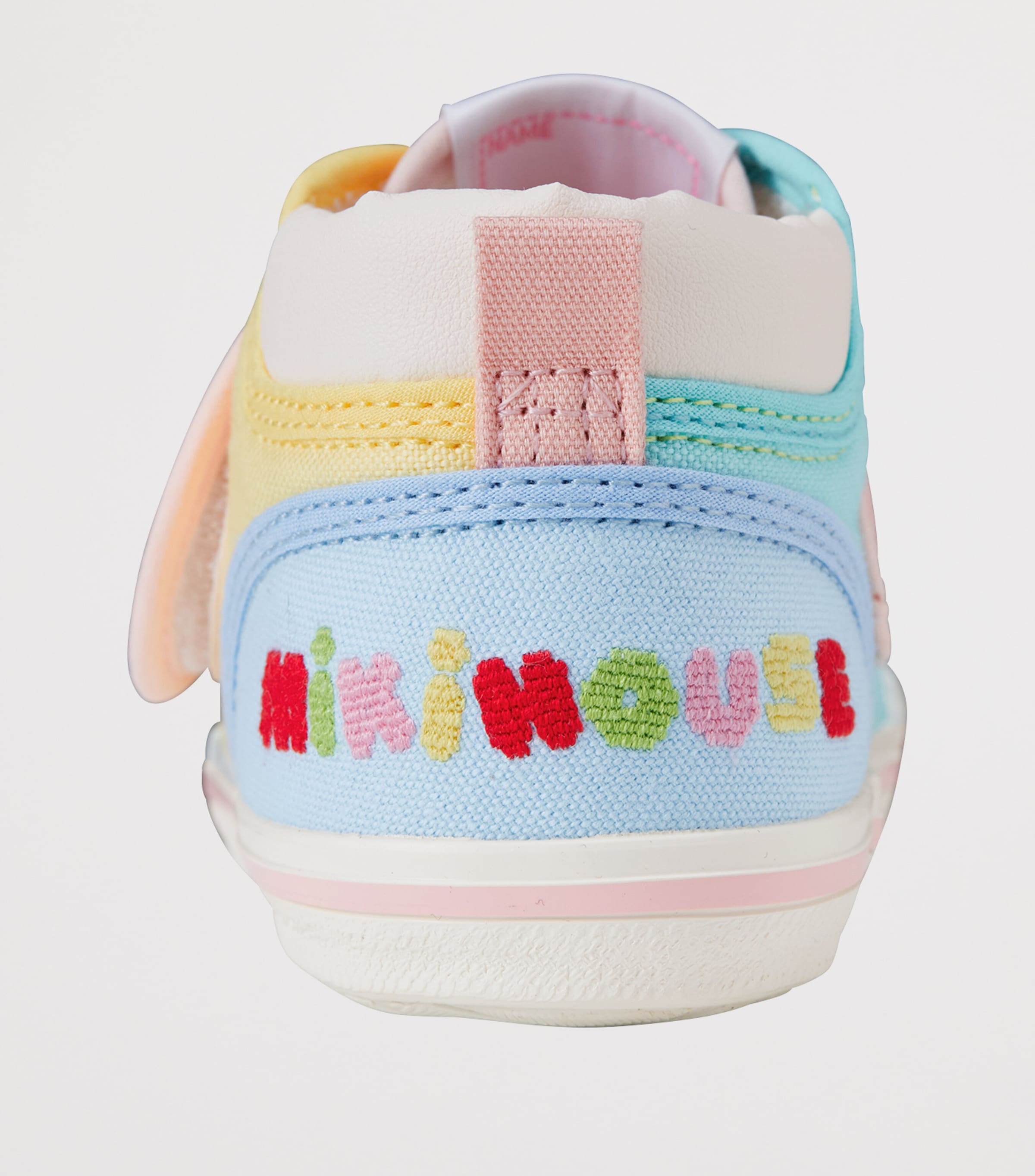 Miki House Canvas Embroidered Velcro Sneakers Image 7