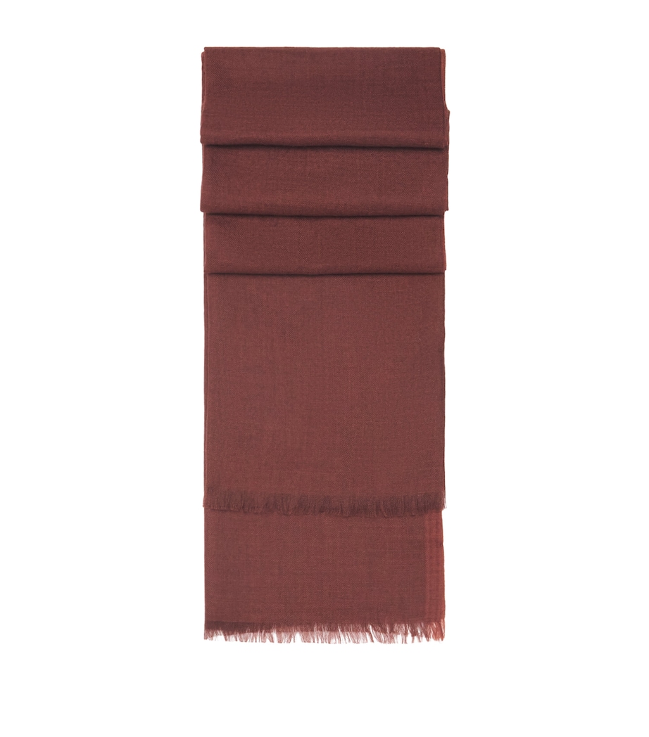 Cashmere Scarf DARK RED/31491 Image 1