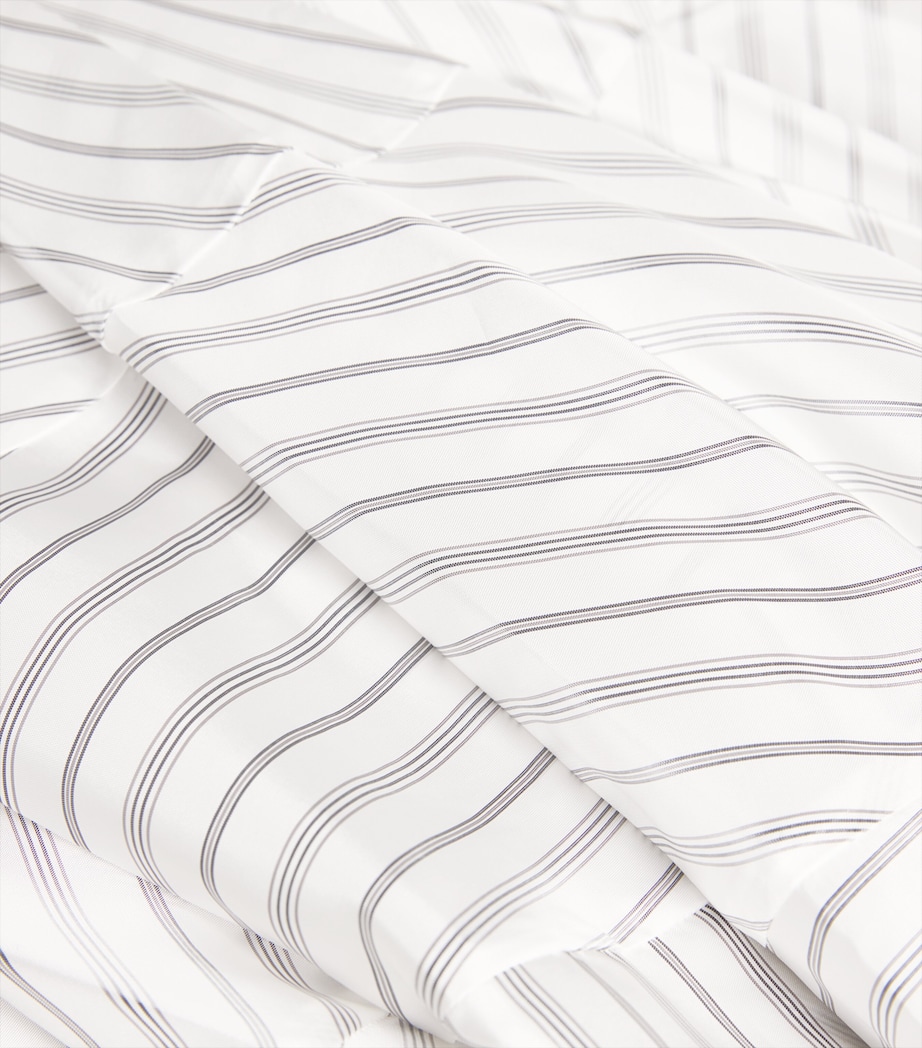 Asymmetric Midi Skirt WHITE GRAY BLACK 106 Image 2