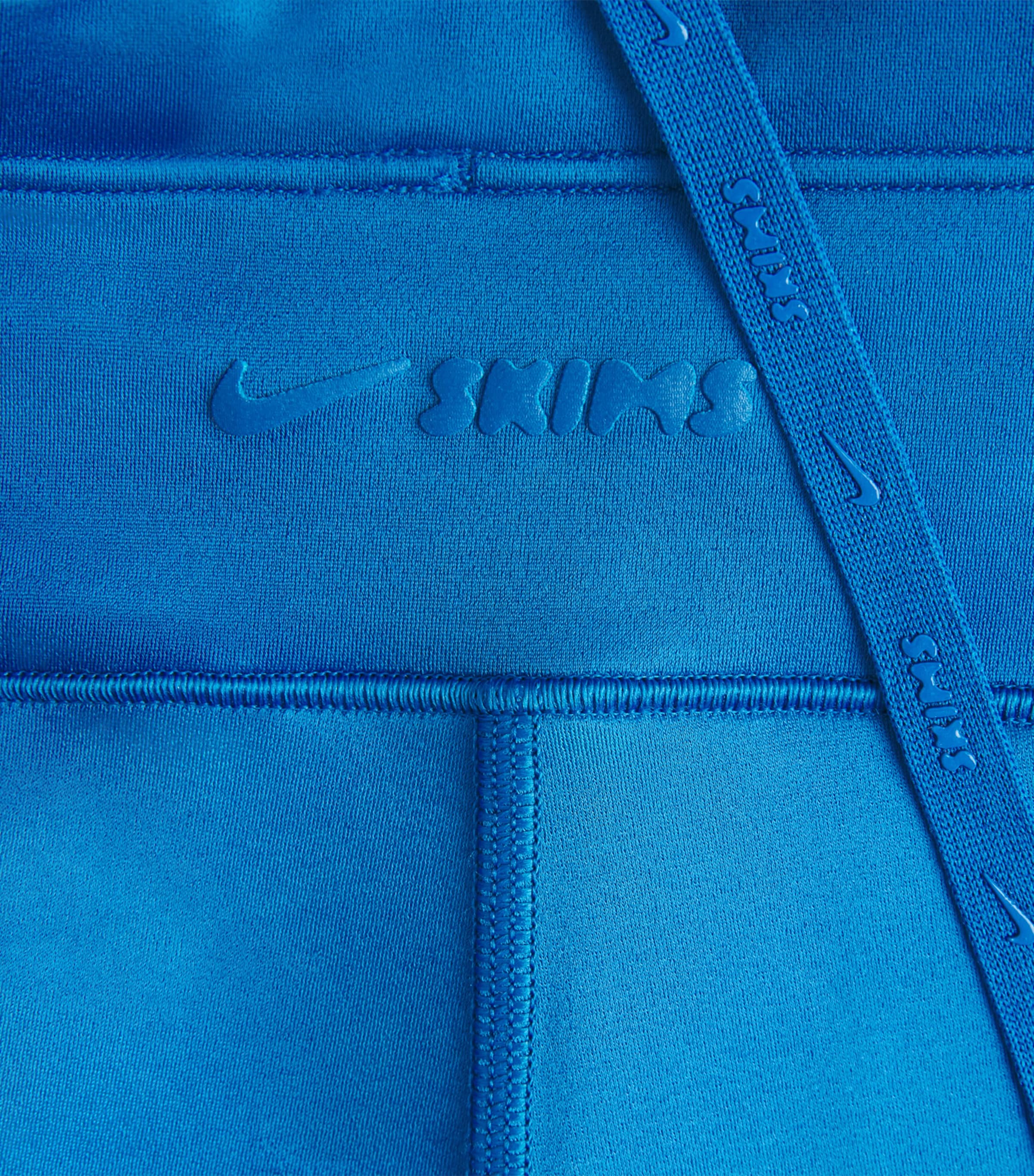 NikeSKIMS Womens NikeSKIMS Drawstring 2" Shorts Cobalt Image 2