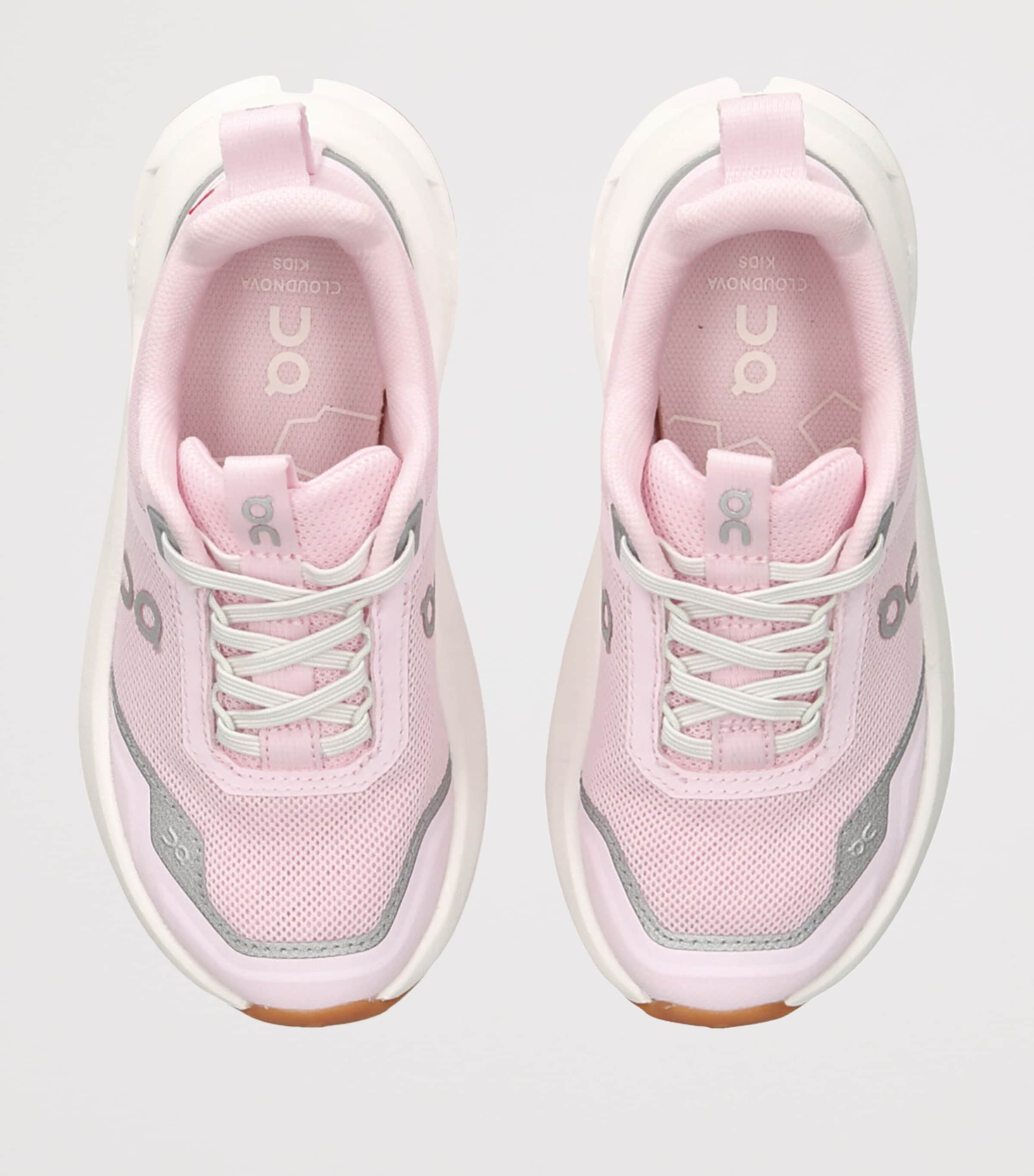 ON Running Cloudnova Youth Sneakers Pink Comb Image 4