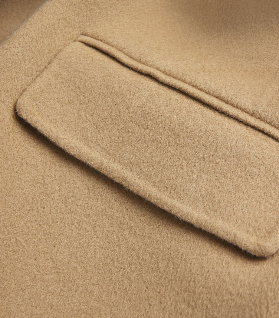 Wool-Cashmere Belted Coat AGU LIGHT BEIGE Image 5