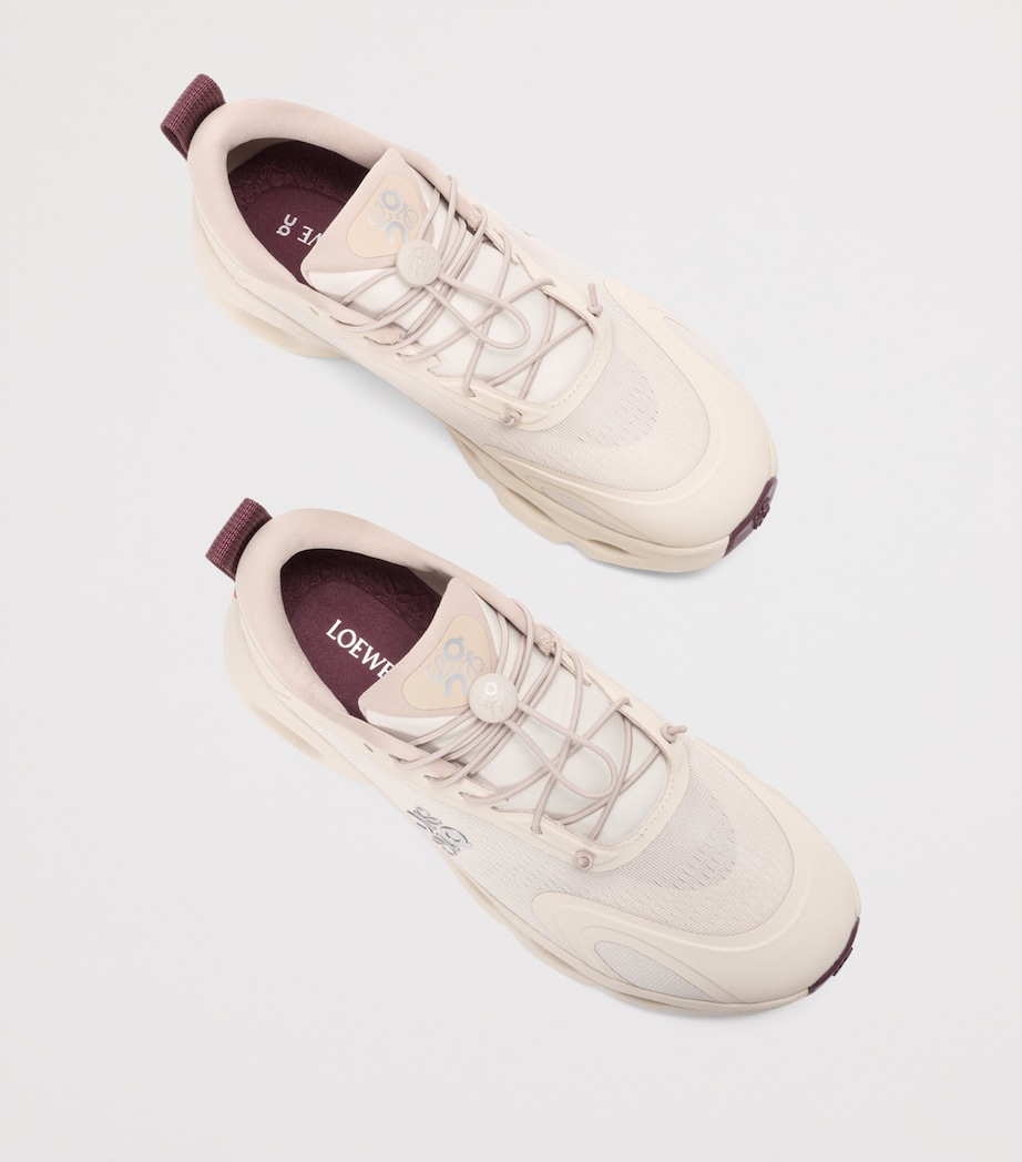 LOEWE x On Cloudsolo Sneakers Sand/burgundy Image 3