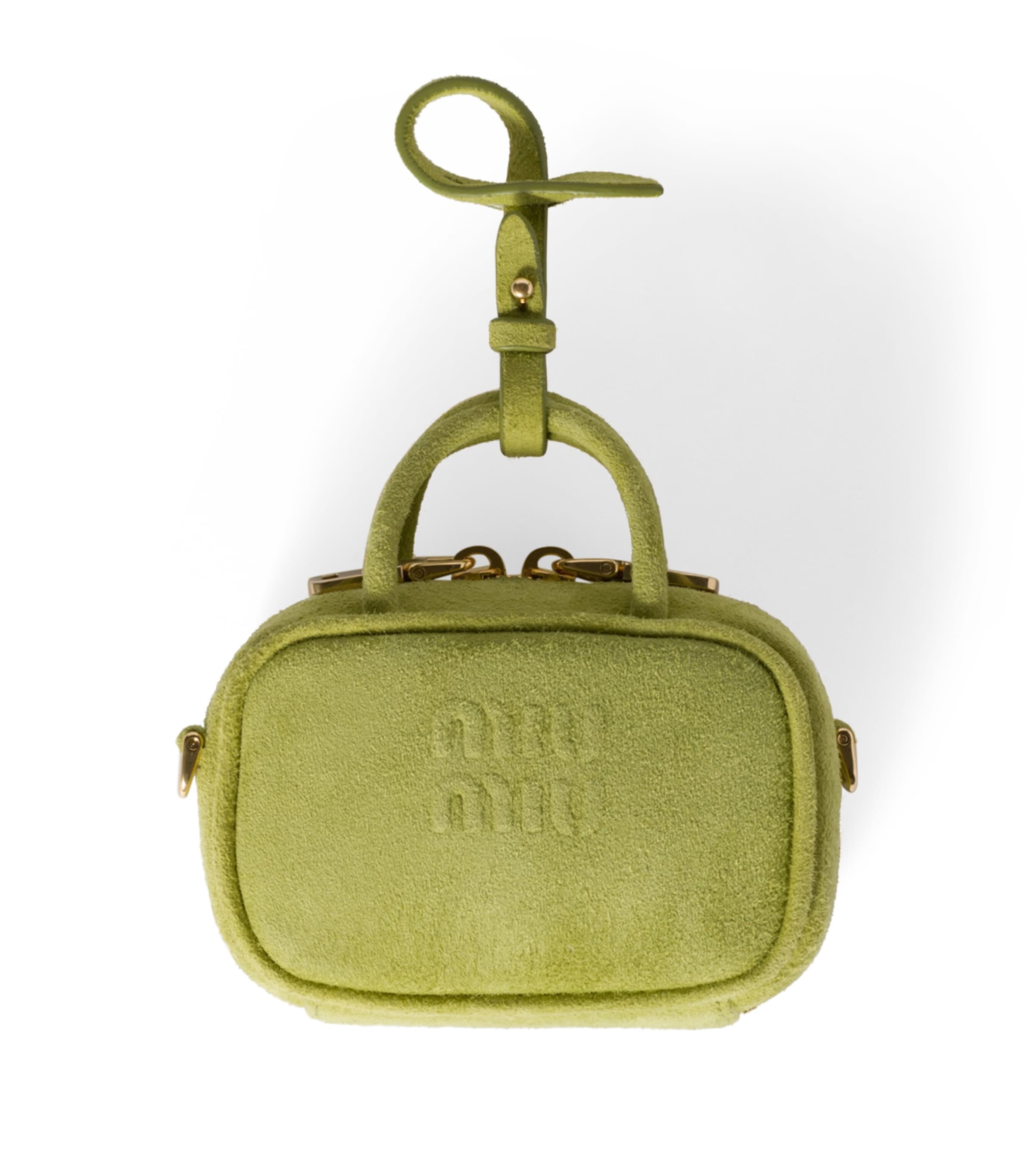 ハンドバッグ MIUMIU BEAU HANDBAG IN SUEDE Miu Miu Suede Handbag