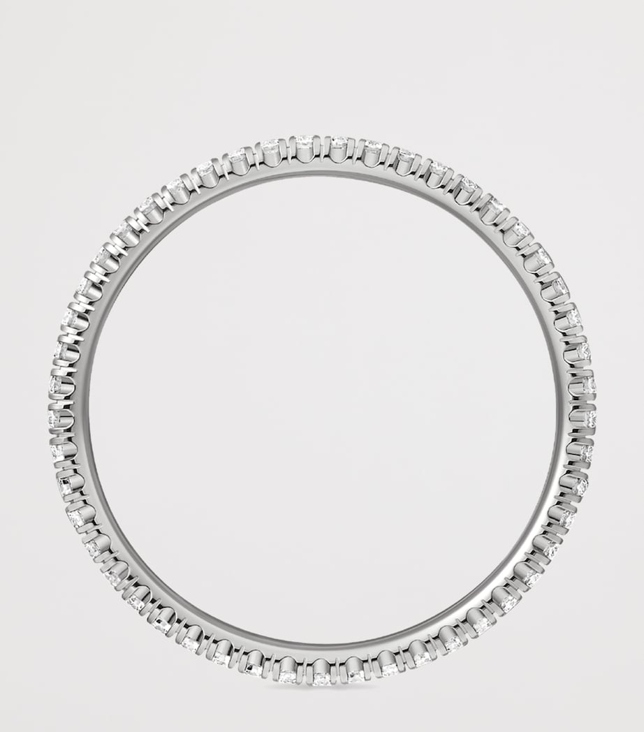 Cartier White Gold and Diamond Étincelle de Cartier Wedding Band White Gold Image 7