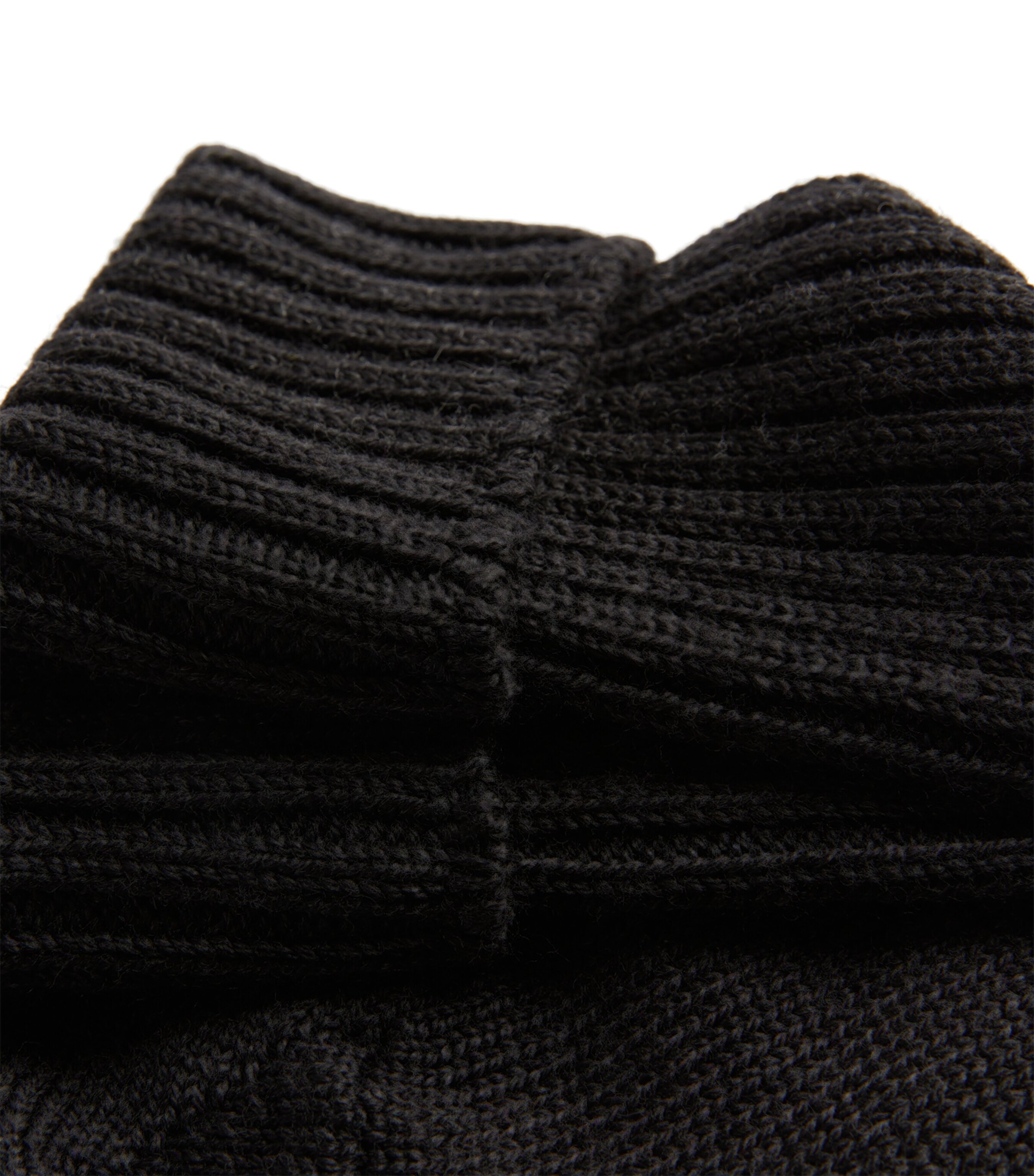 Virgin Wool-Blend Striggings Socks 3080 ANTHRA MEL Image 2