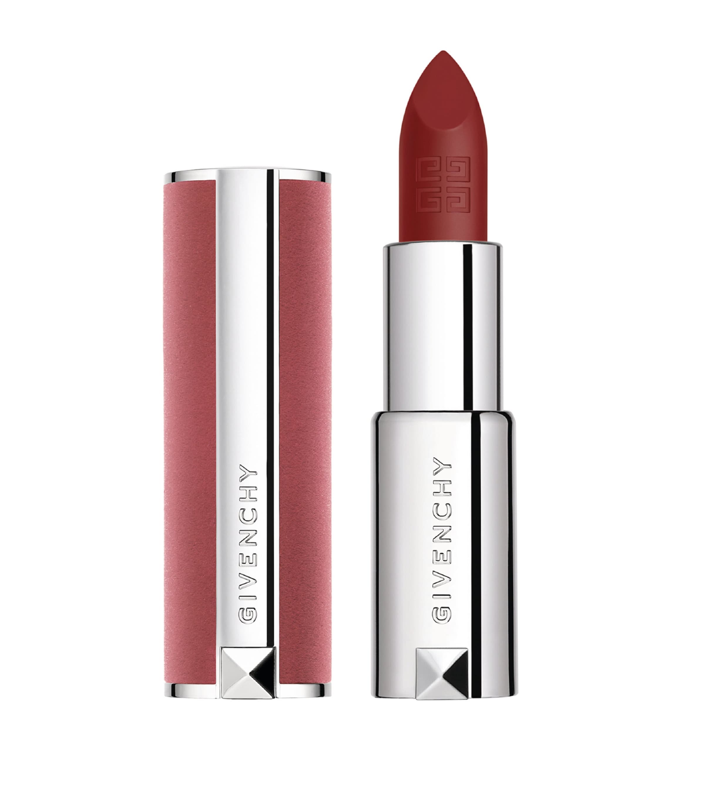 Givenchy Le Rouge Sheer Velvet Refillable Matte Lipstick Rouge Érable Image 1