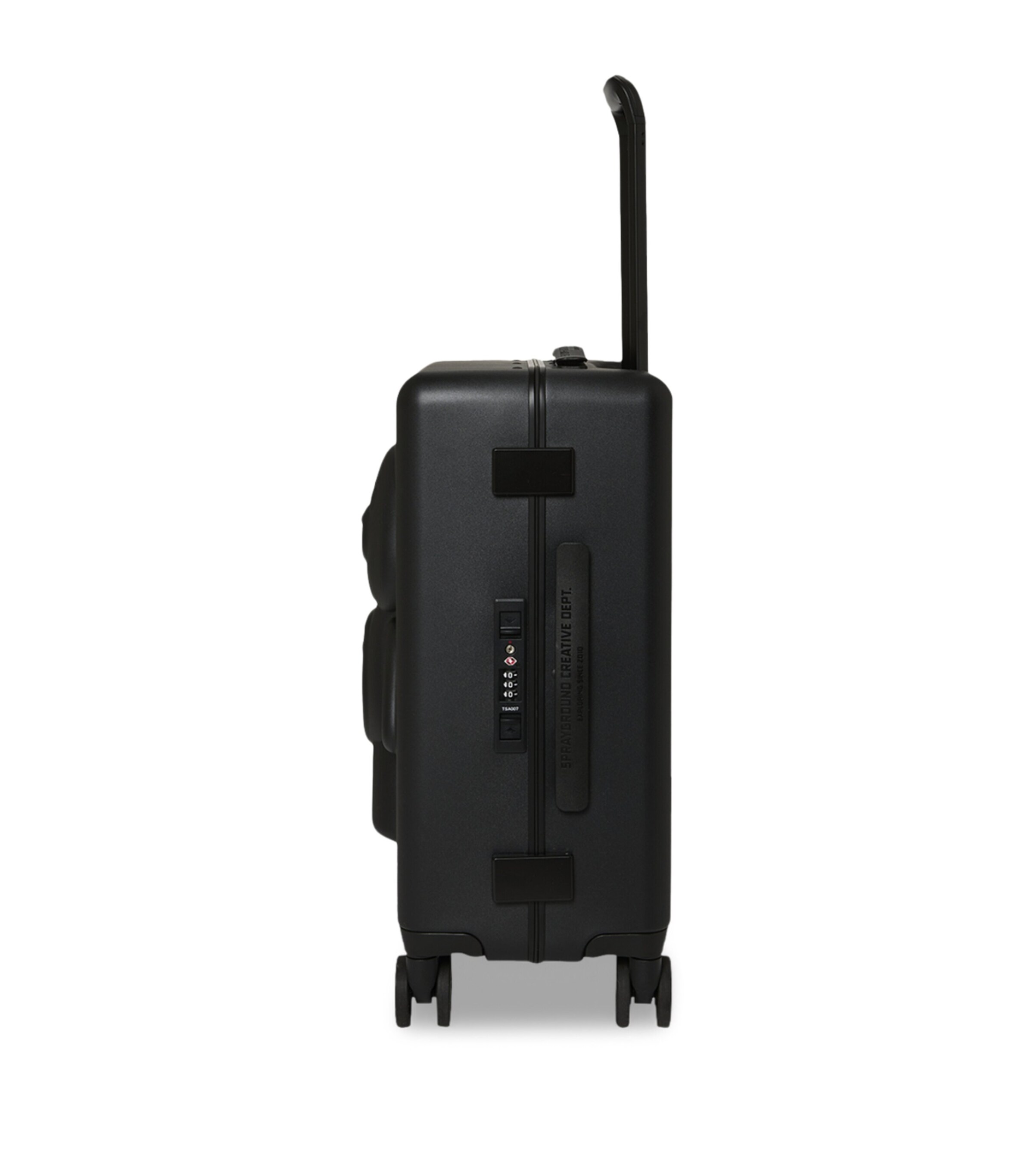 Sprayground Embossed Cabin Suitcase (50cm) Black Image 3