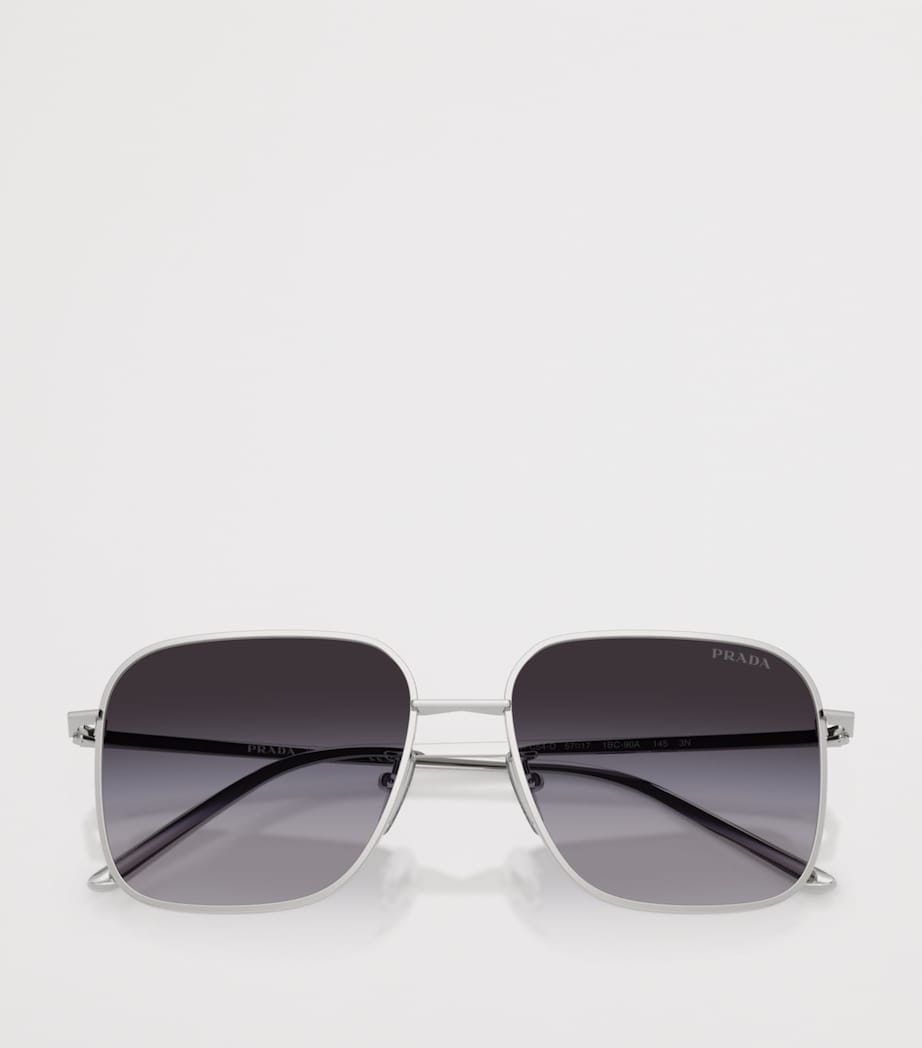 Metal Square Sunglasses 1BC90A Image 5