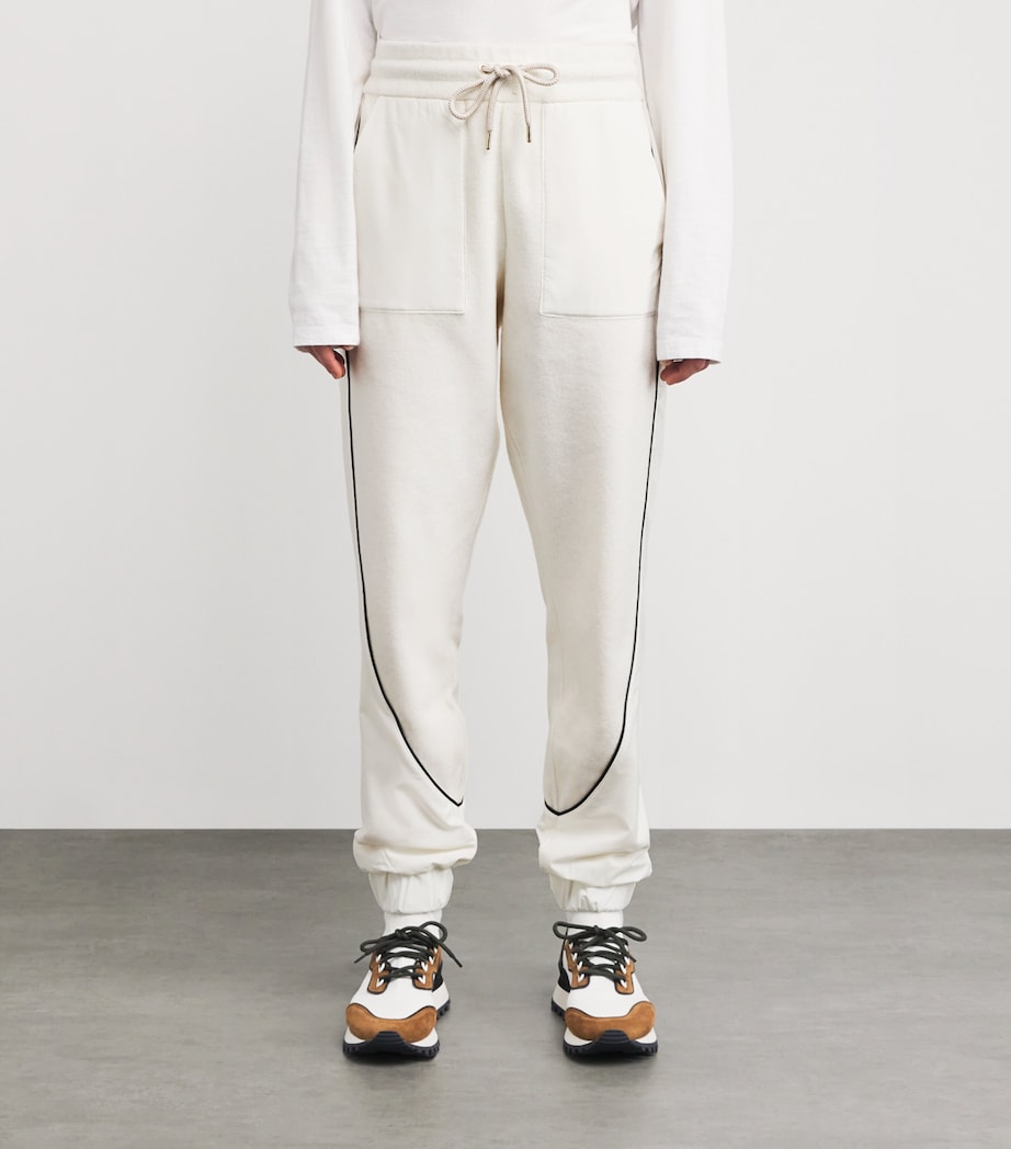 Cotton-Cashmere Trousers BIANCO Image 3