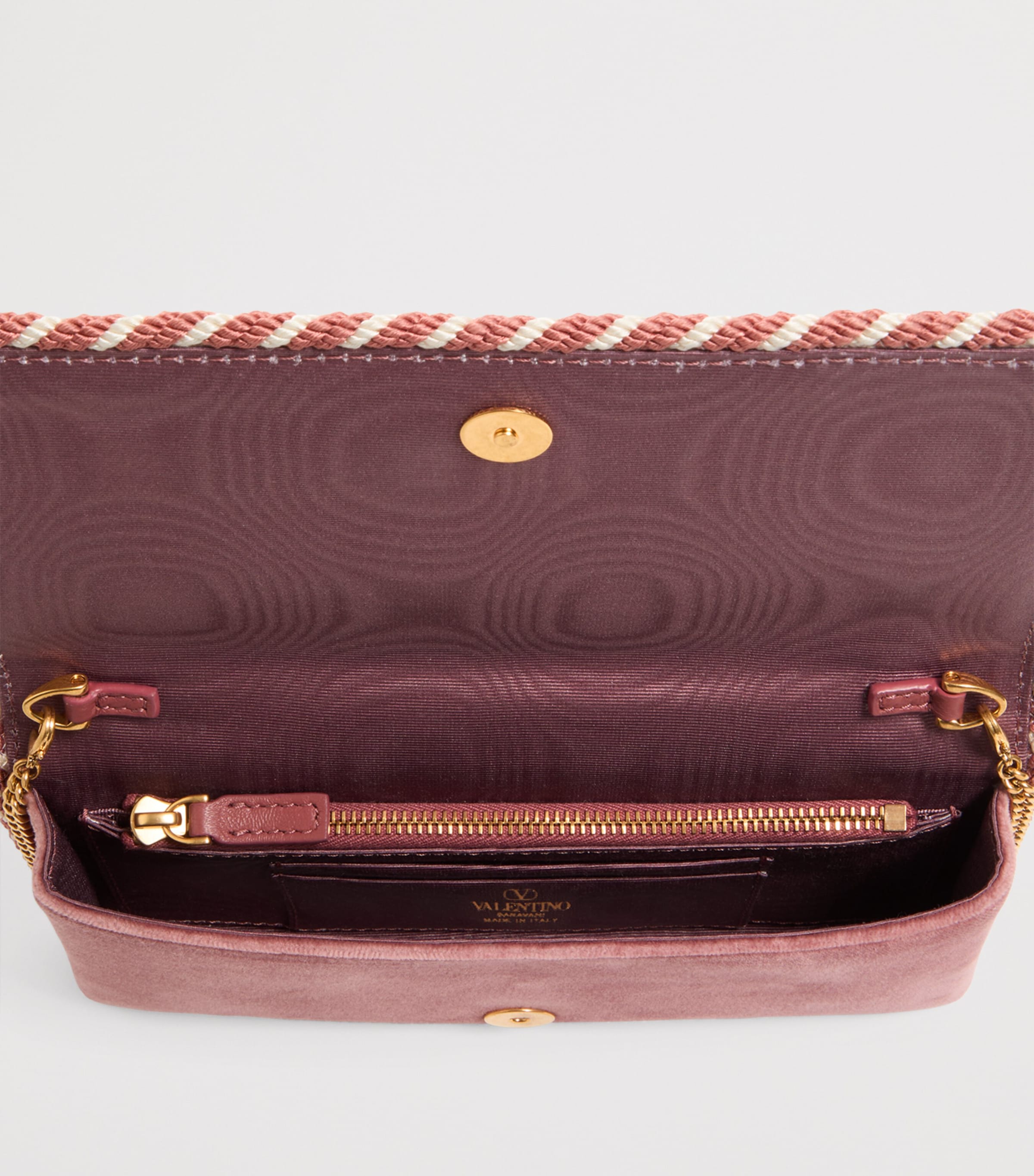 【VALENTINO GARAVANI】Vlogo Signature ウォレット（3色） Valentino Garavani VLogo Signature Wallet with Strap