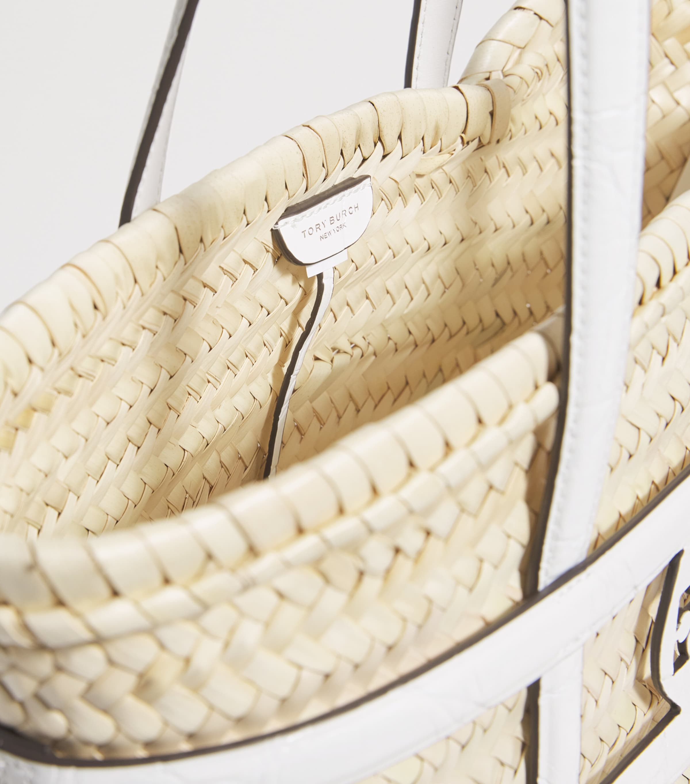 Small Straw Ella Basket Bag 101 Image 4