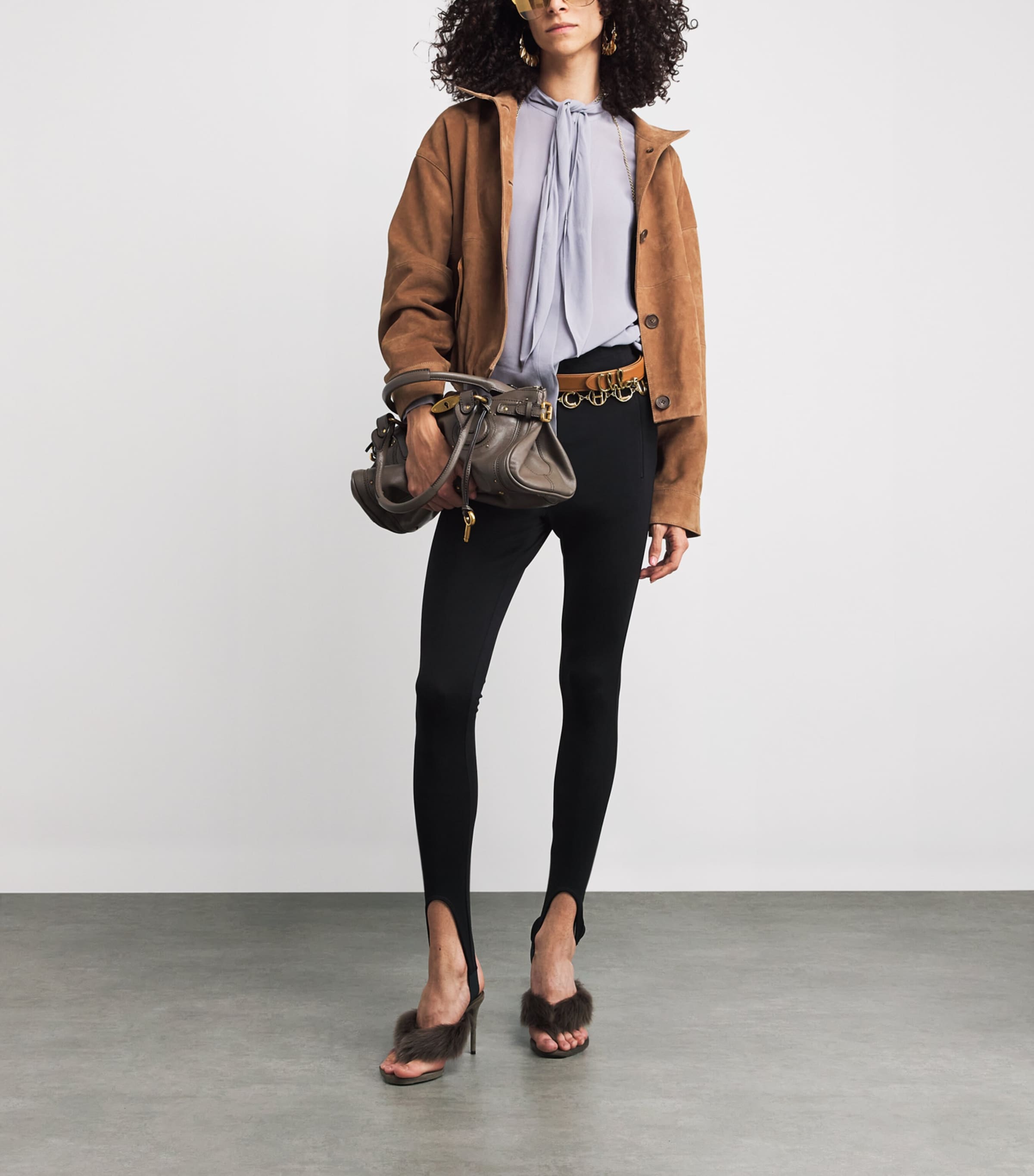 Calfskin Iconic Belt CRAFTY BROWN Image 3