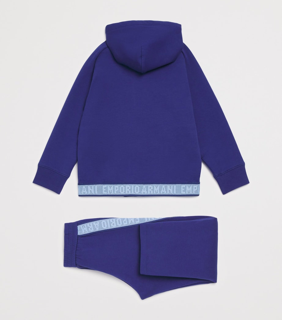 Jacquard Logo Tracksuit (4-16 Years) BLUEPRINT Image 2