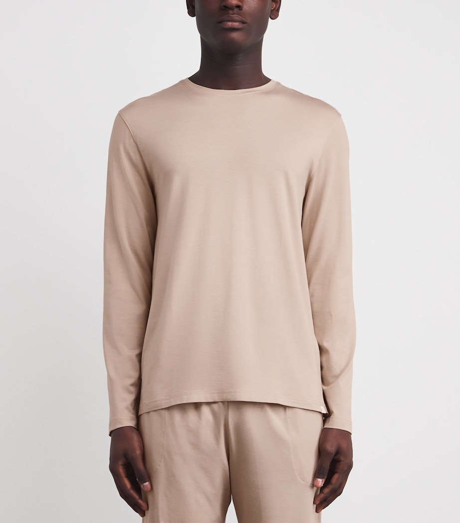 Micro Modal Basel T-Shirt 022BEI Image 3