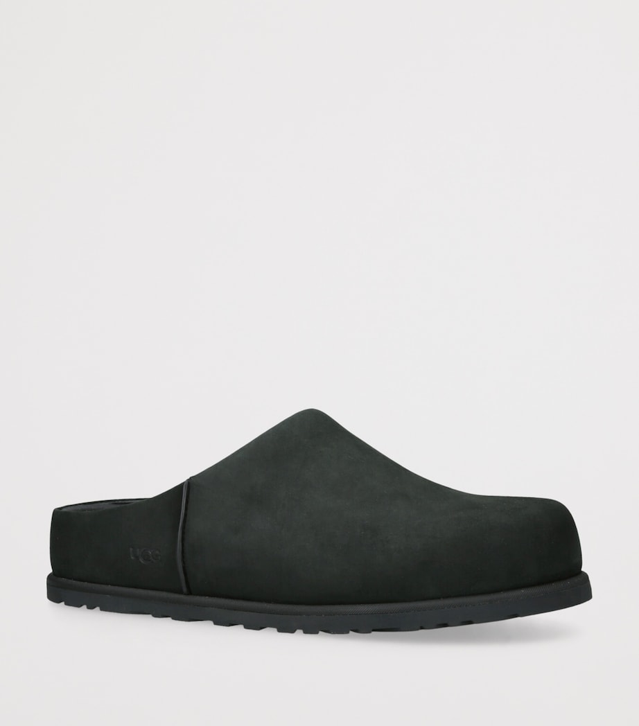 Suede Otzo Clogs BLACK Image 3