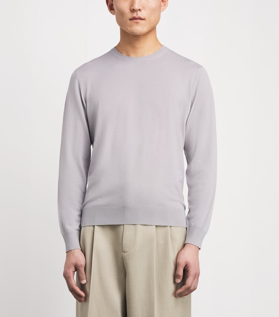 Kid Wool Sweater 11312 FOG Image 4