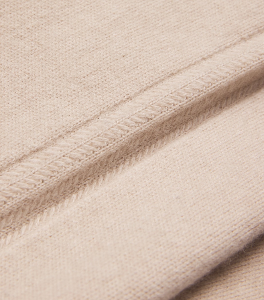 Kid Cashmere Buttoned Sweater BEIGE 80215 Image 5