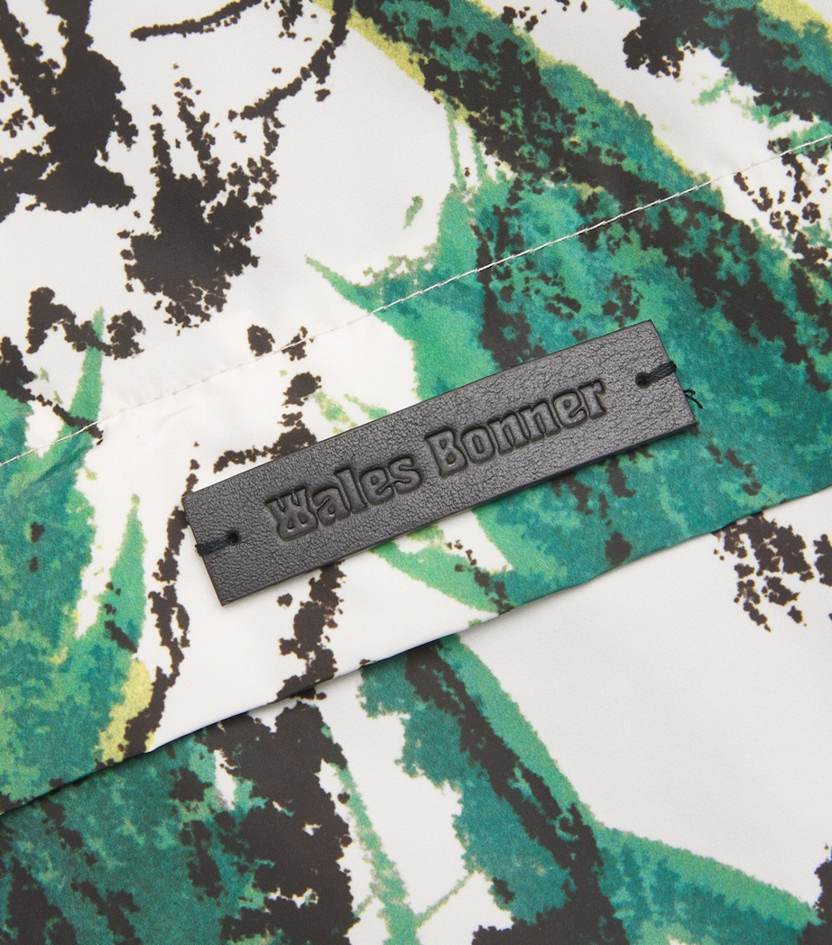 Wales Bonner Mens Bloom Anorak Jacket Poppy Purple Image 4