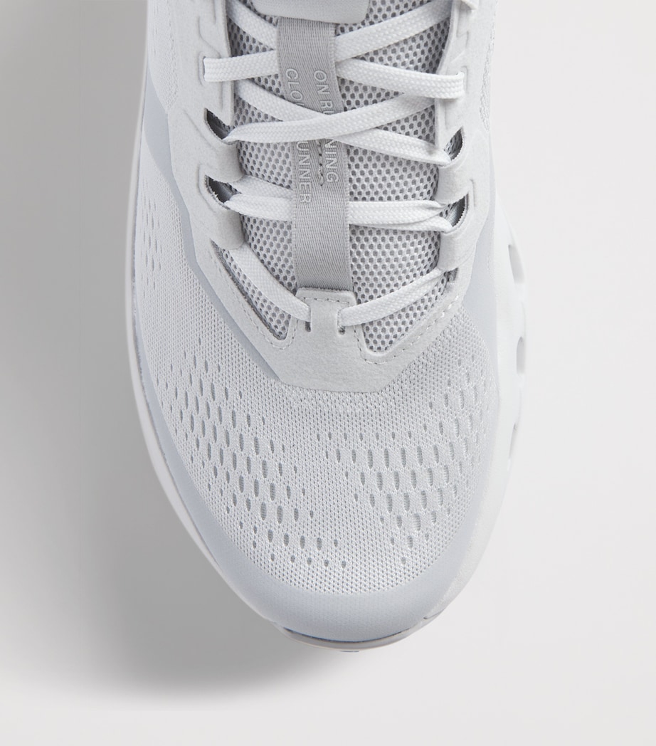 On Mens Cloudrunner 3 Trainers Glacier | Alloy Image 6