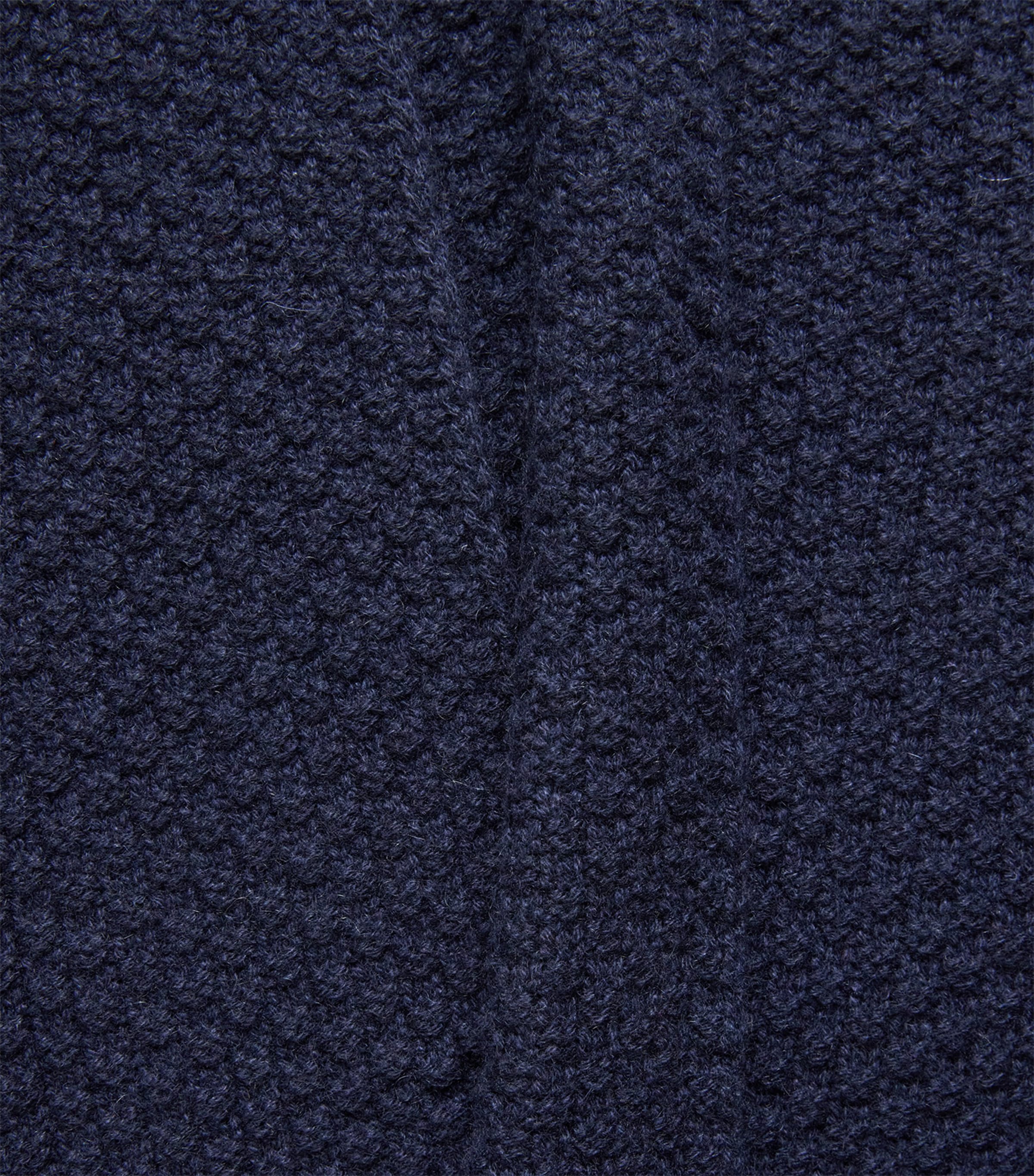 Eskandar Womens Cashmere Shawl Cardigan Navydark Image 6