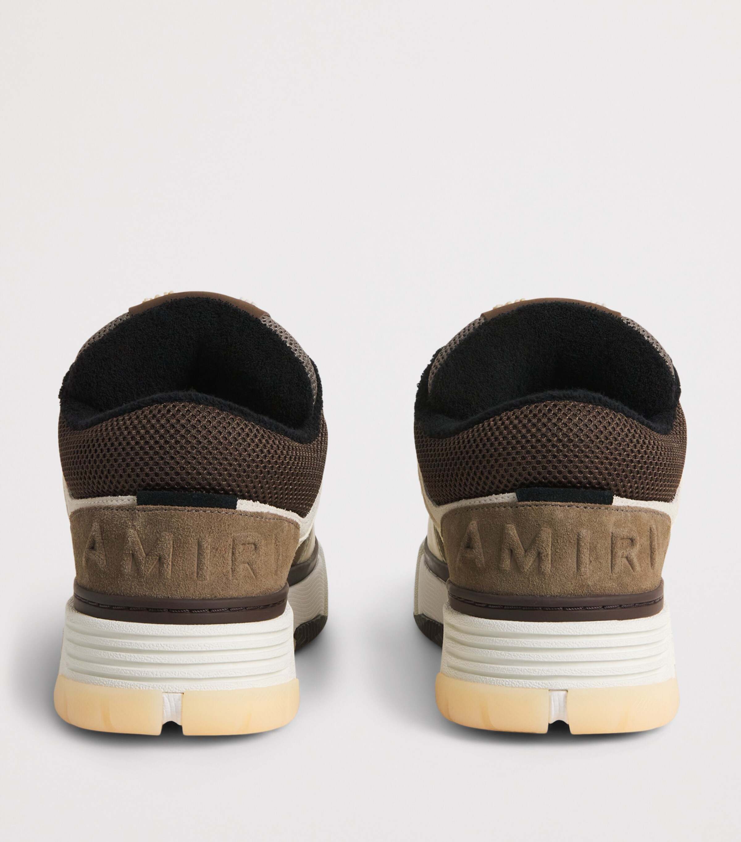AMIRI Leather MA-1 Sneakers Brown Image 5
