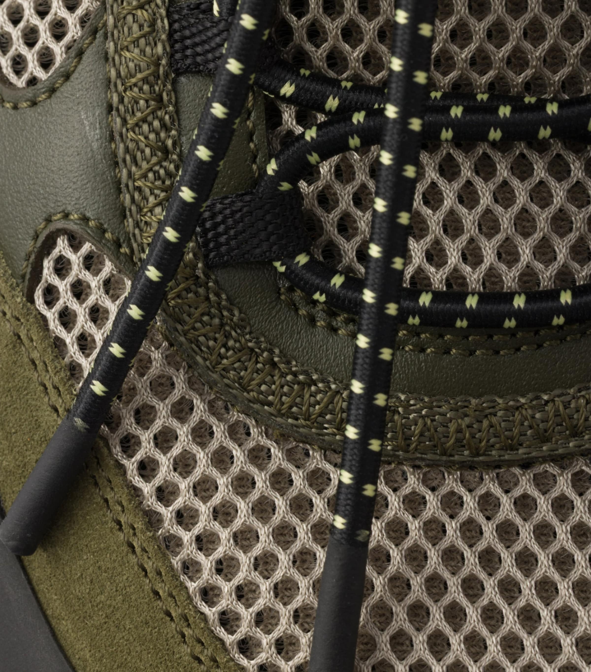 Prada Leather-Mesh Speedrock Sneakers Image 6