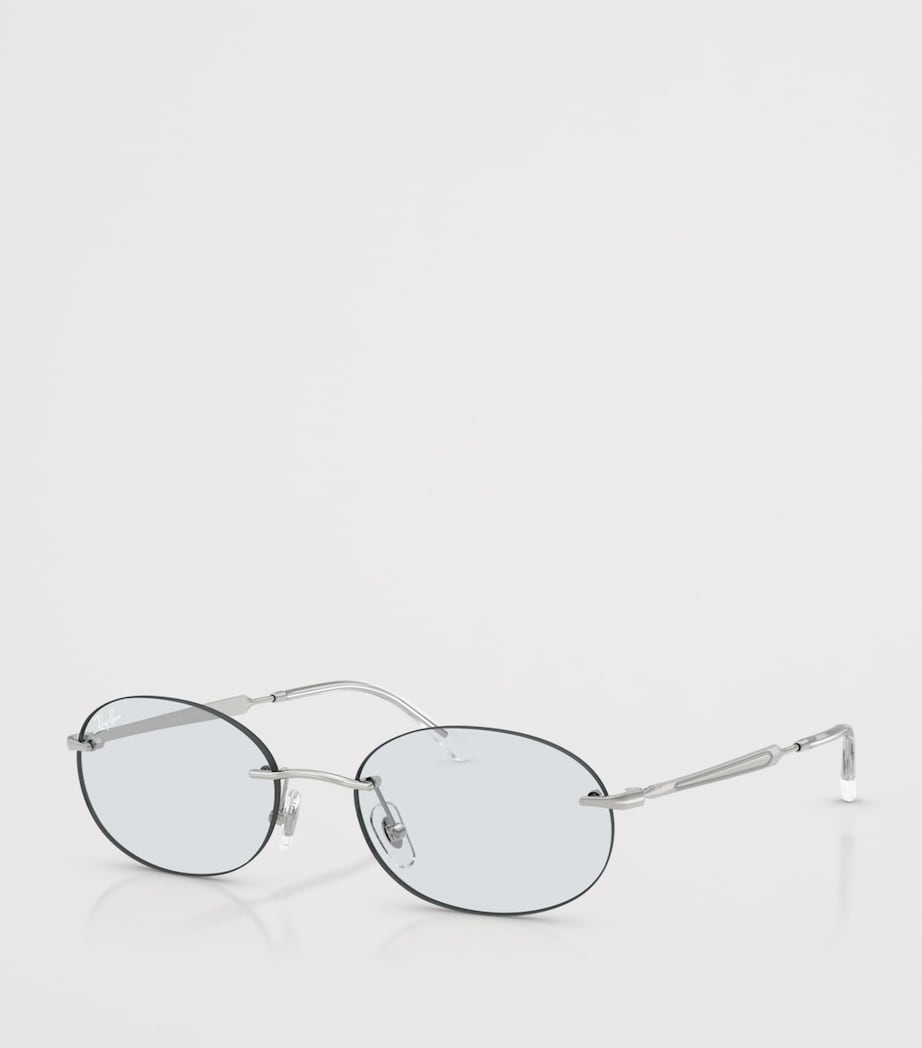 Ray-Ban RB3767 Metal Oval Sunglasses Image 2