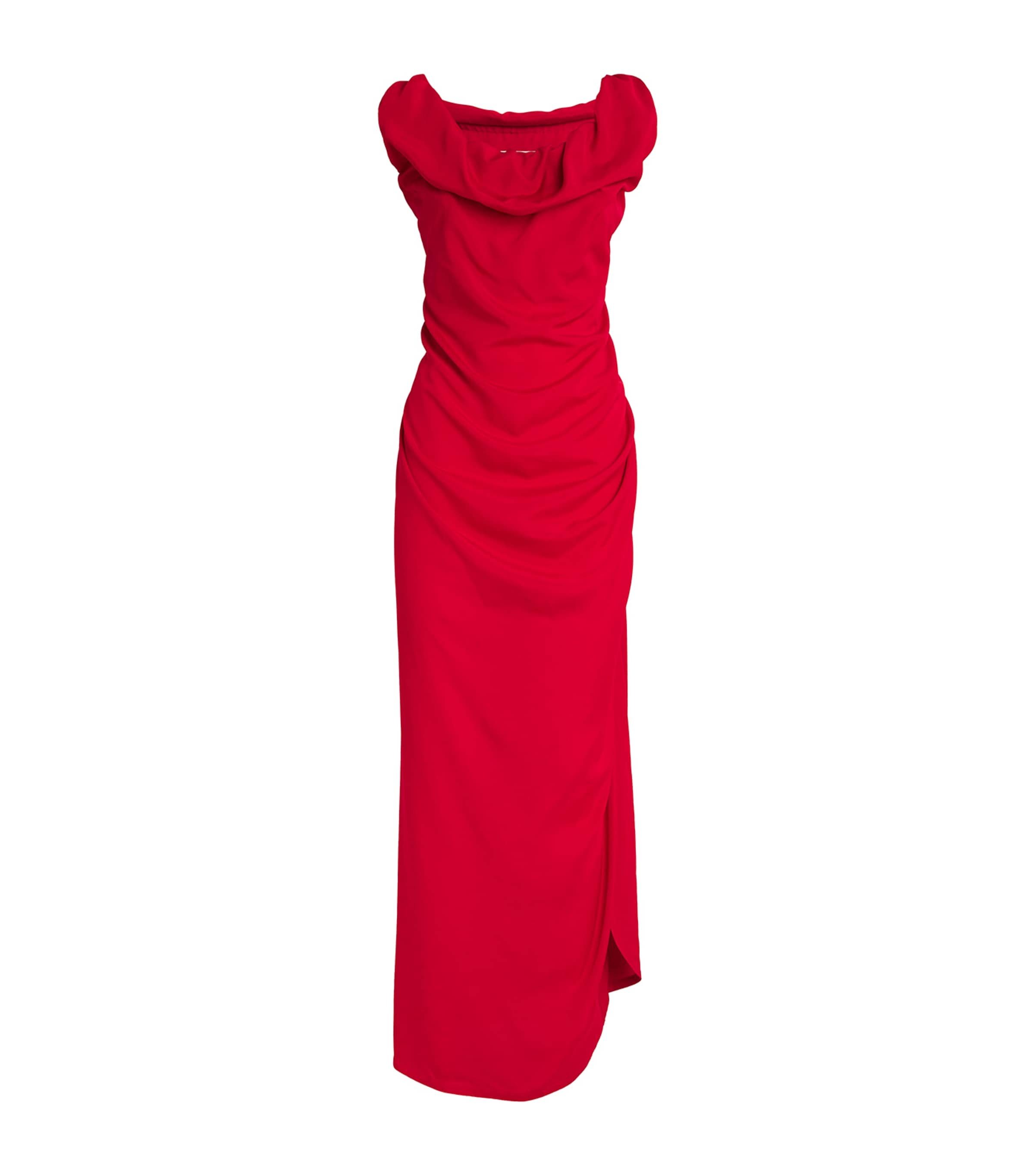 Shop Vivienne Westwood Ginnie Pencil Maxi Dress In Red