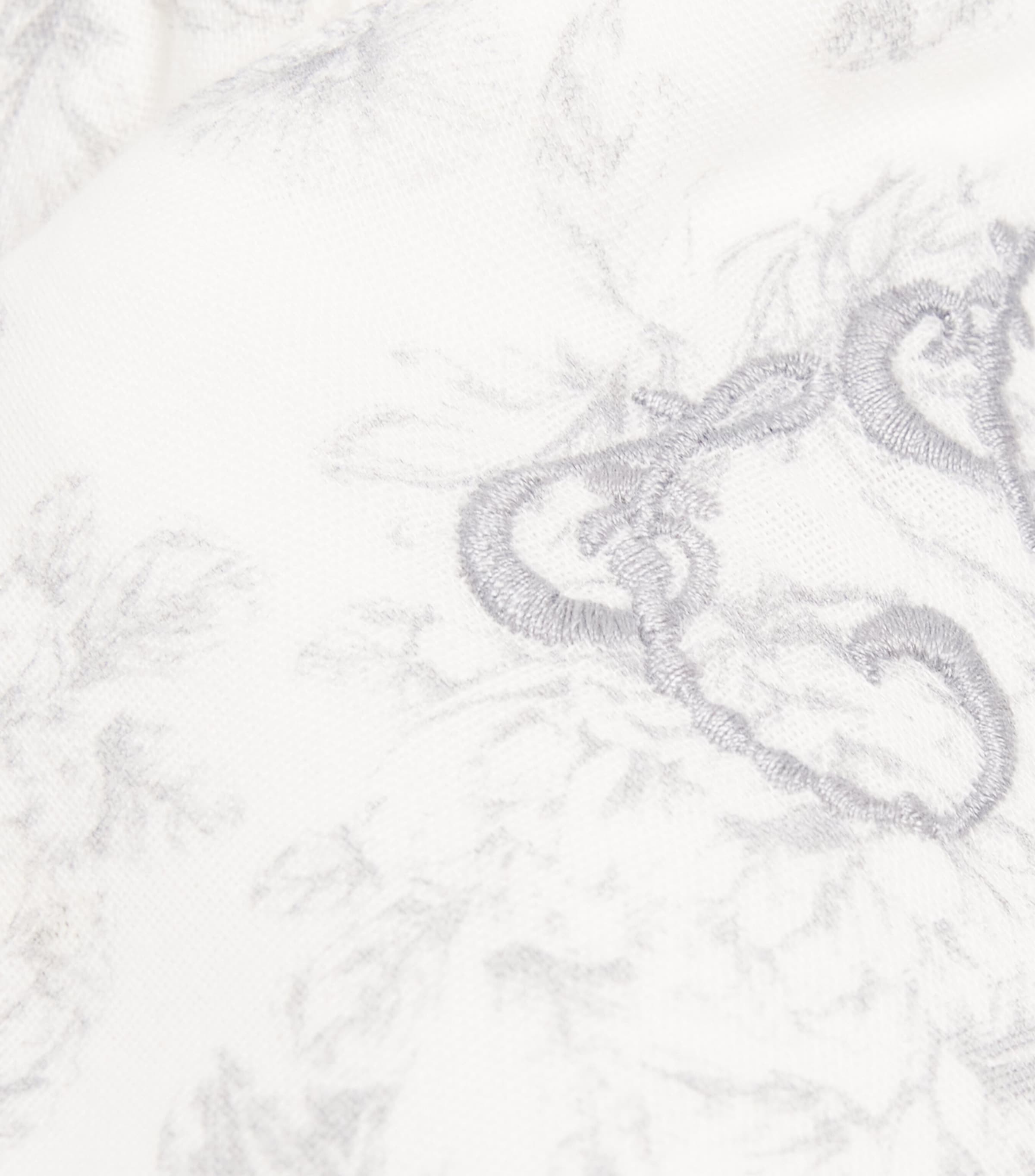 Cotton Toile de Jouy Bib 21GRIS CLAIR Image 3