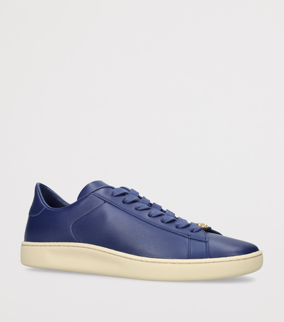 Leather Royco Sneakers NAVY Image 3
