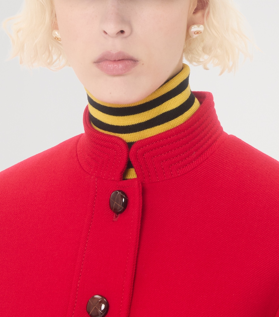 VLogo Heart Earrings R5G Image 3