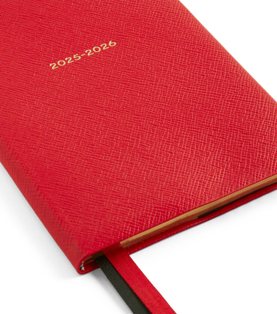 Leather Soho Planner SCARLET RED Image 5