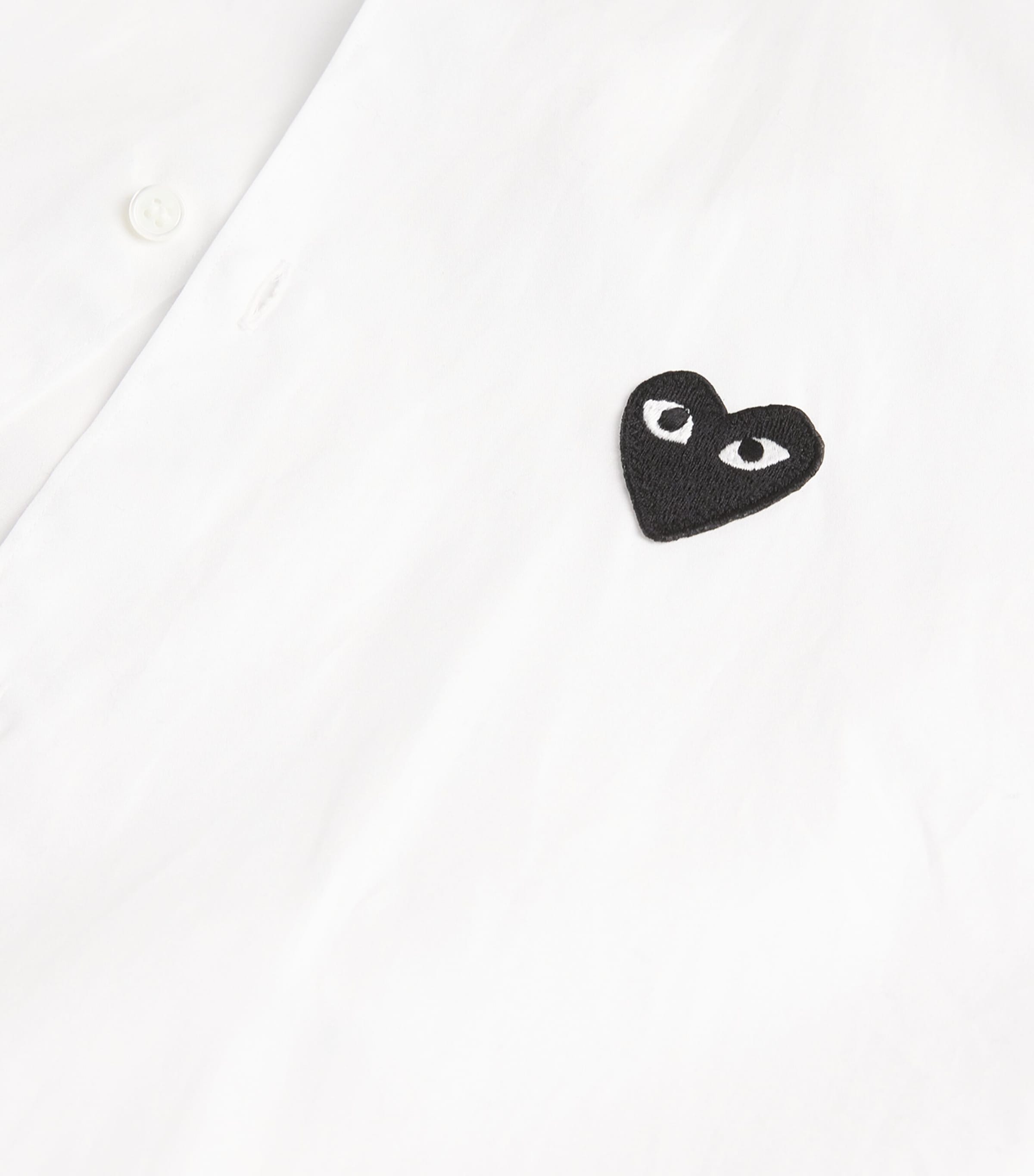 Long-Sleeve Heart Shirt WHITE Image 5