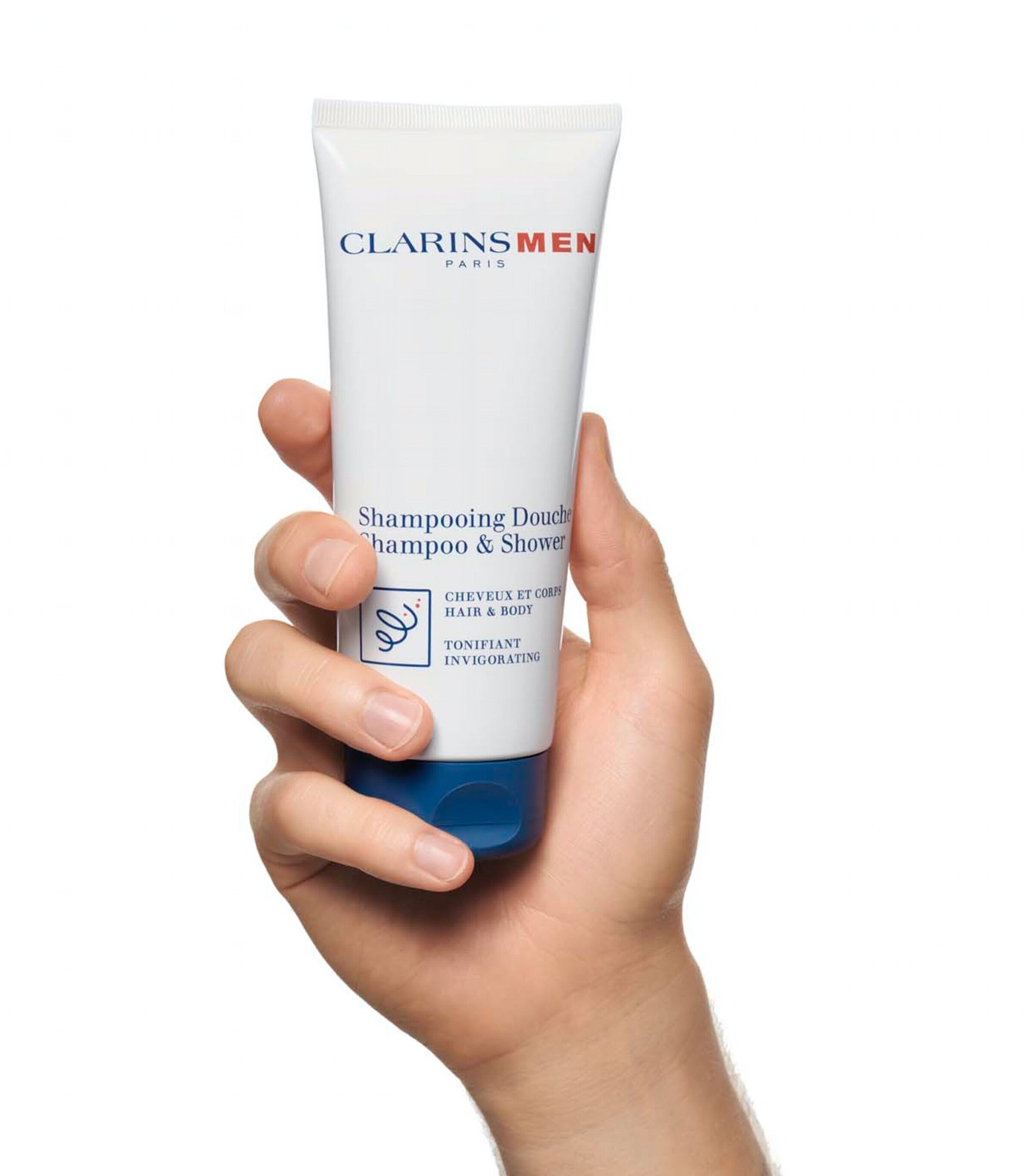 Clarins ClarinsMen Shampoo & Shower (200ml) Beige Image 4