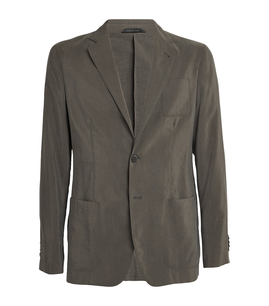 Silk-Blend Upton Blazer U8124 Image 1