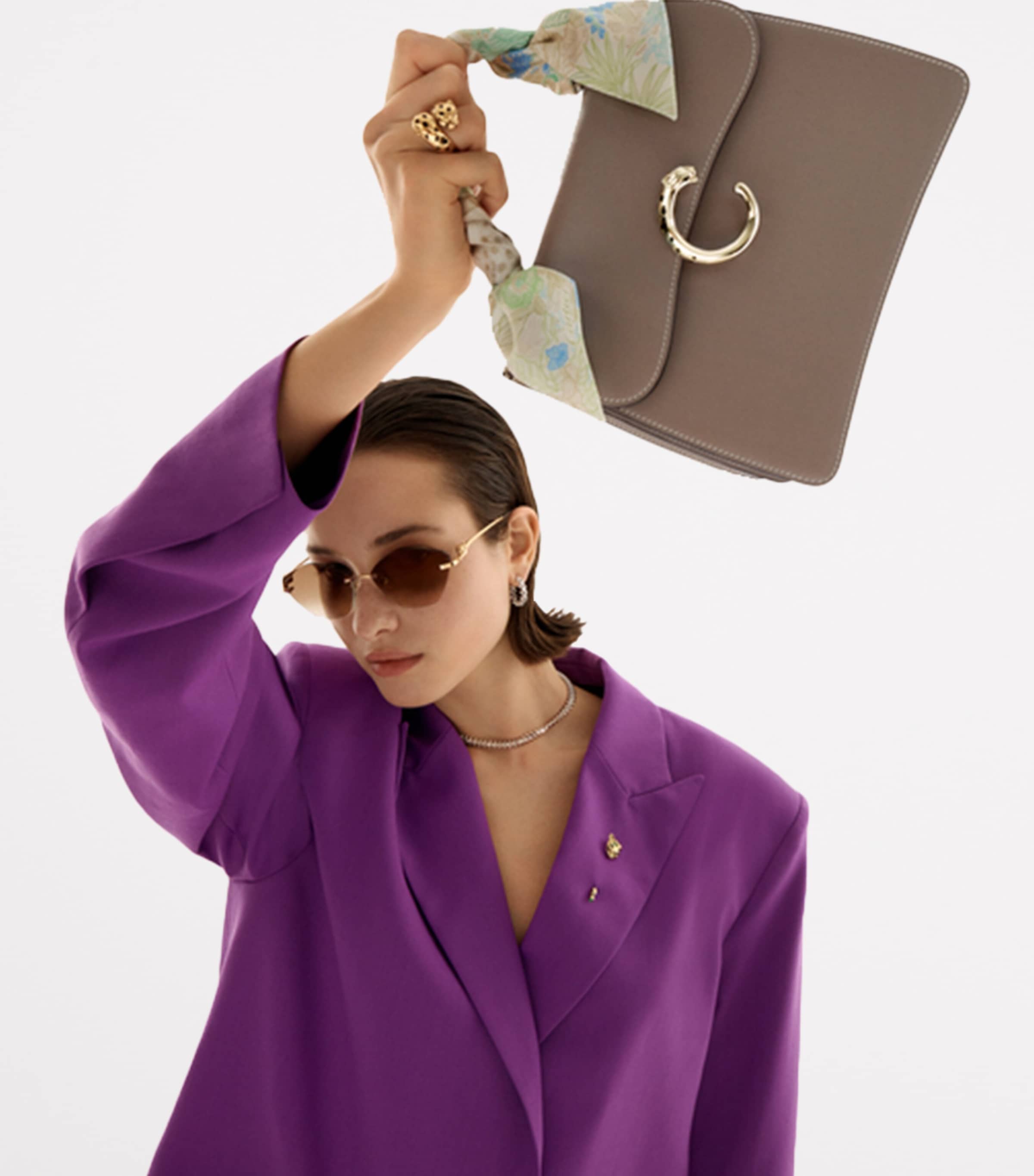 Silk Panthère Greenhouse Twilly SAGE GREEN Image 3