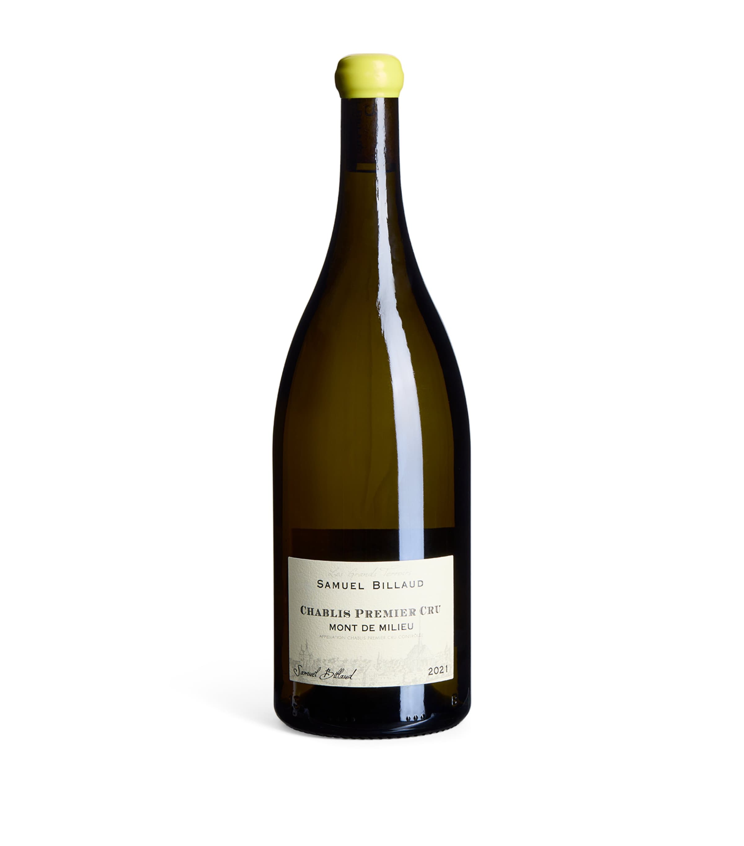 Samuel Billaud Mont de Milieu Chablis Premier Cru 2021 (150cl) - Chablis, France NO COLOUR Image 1