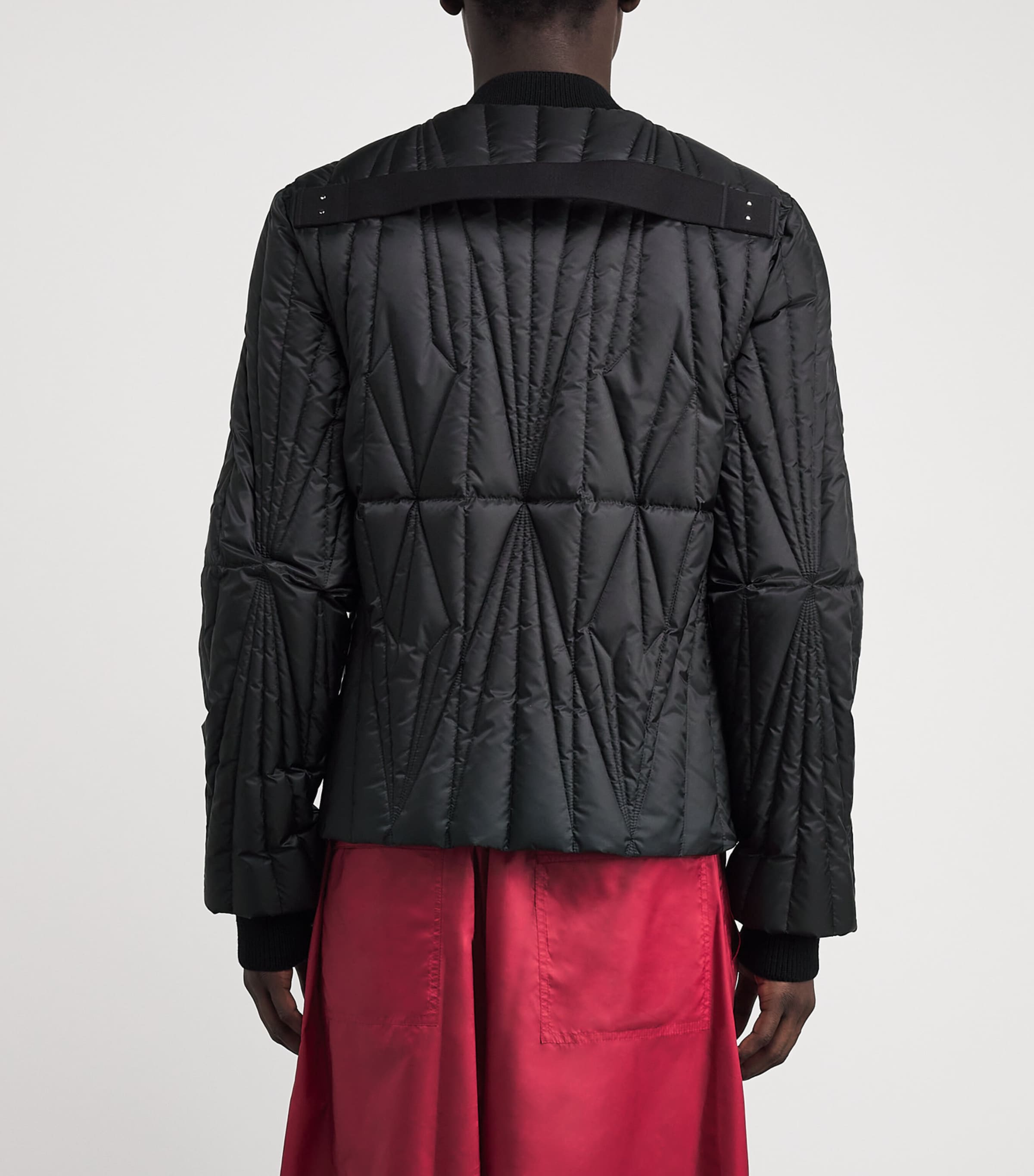 x Moncler Down Geocamo Flight Jacket 999 - BLACK Image 4